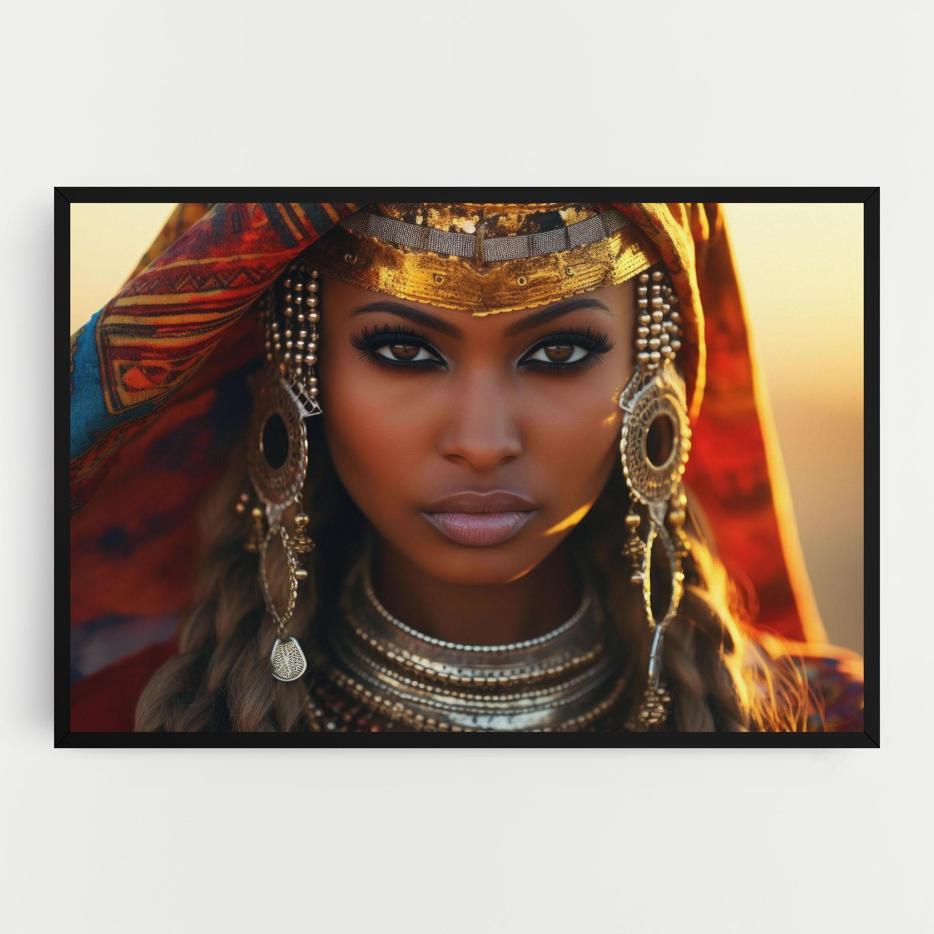 Картина на платно Unique Smokey Eyes mockup 0