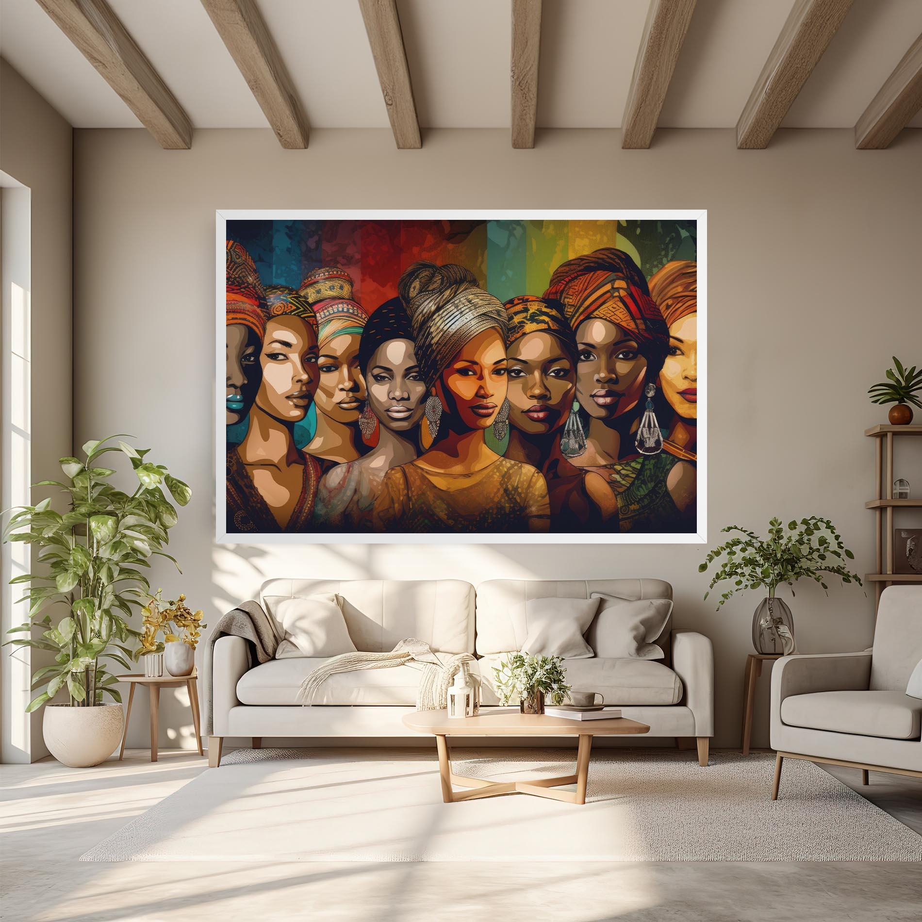 Картина на платно Cultural Diversity mockup 6