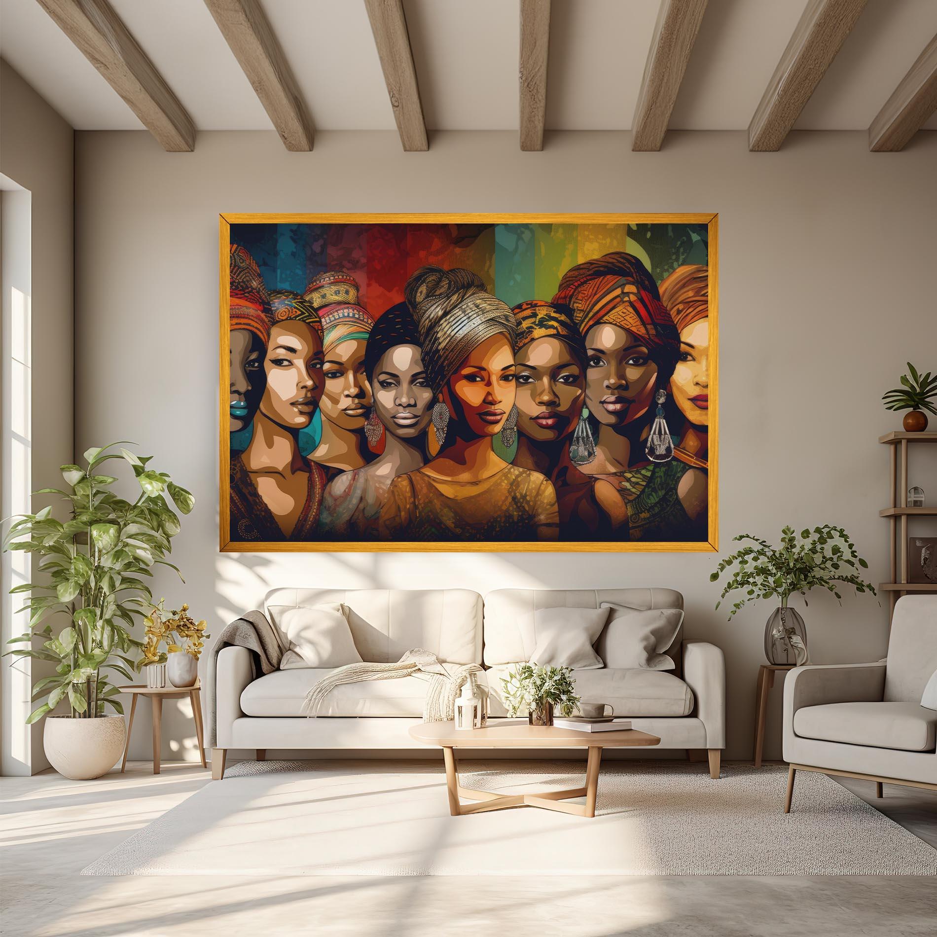 Картина на платно Cultural Diversity mockup 6