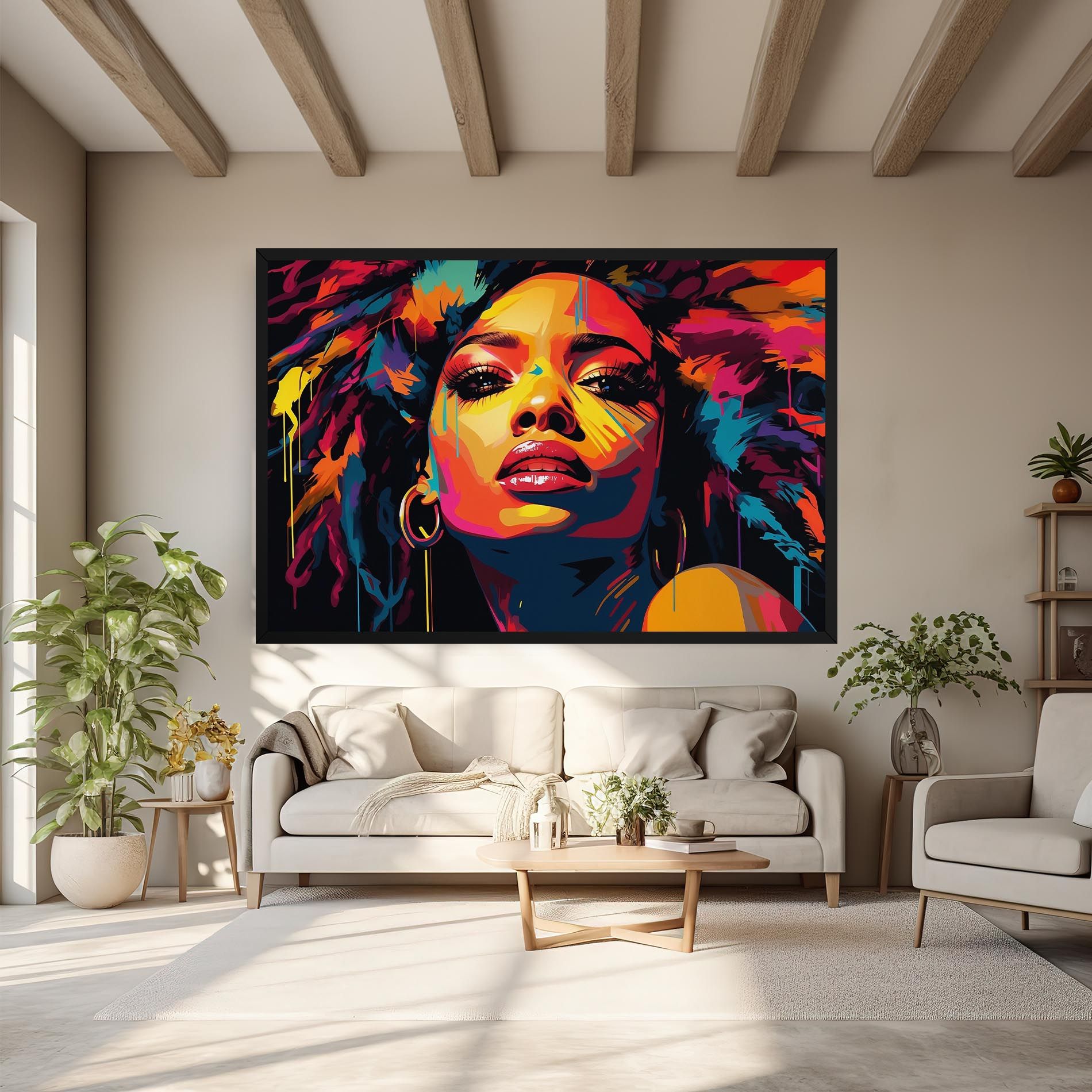 Beautiful African Art mockup 6