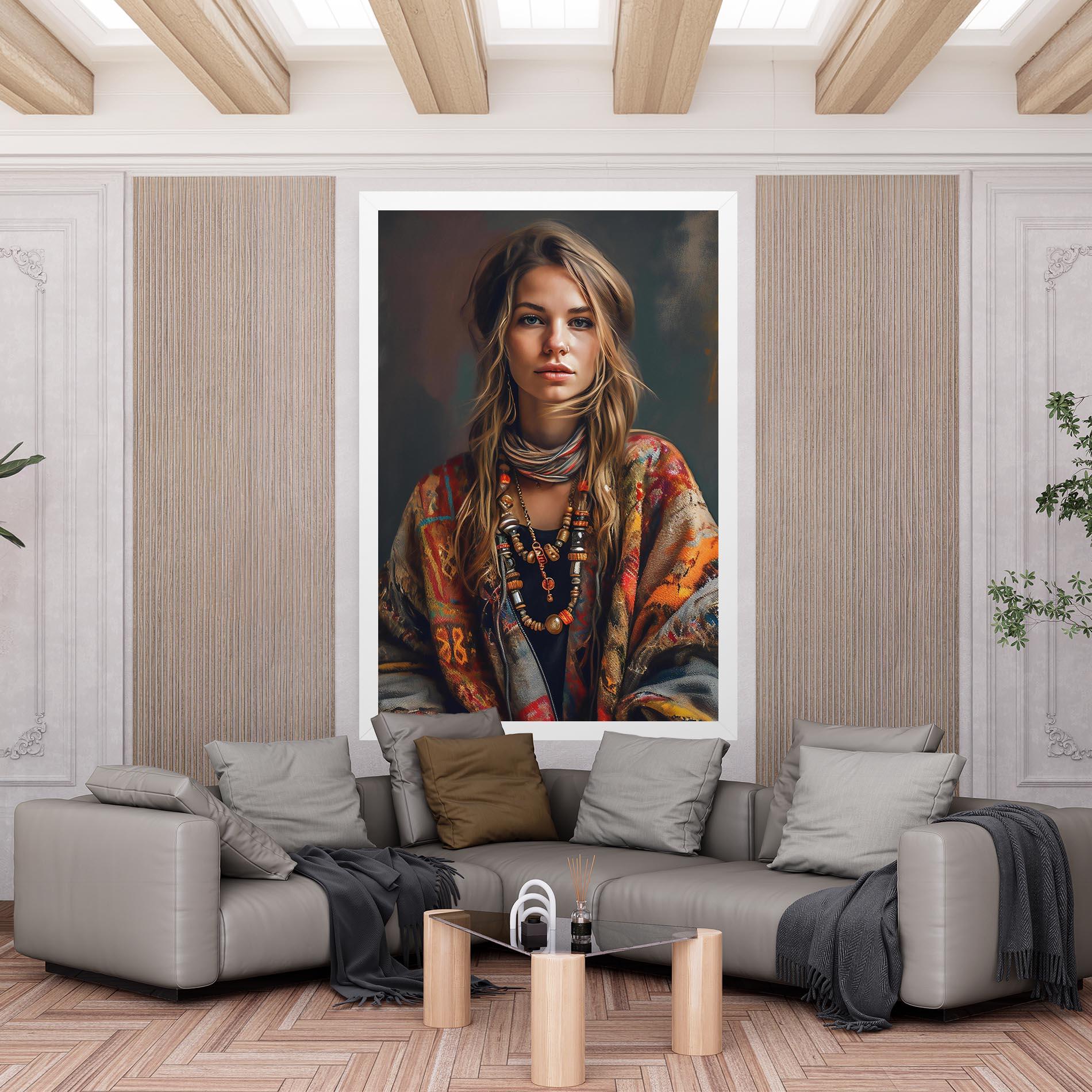 Картина на платно Woolen Sweater mockup 6