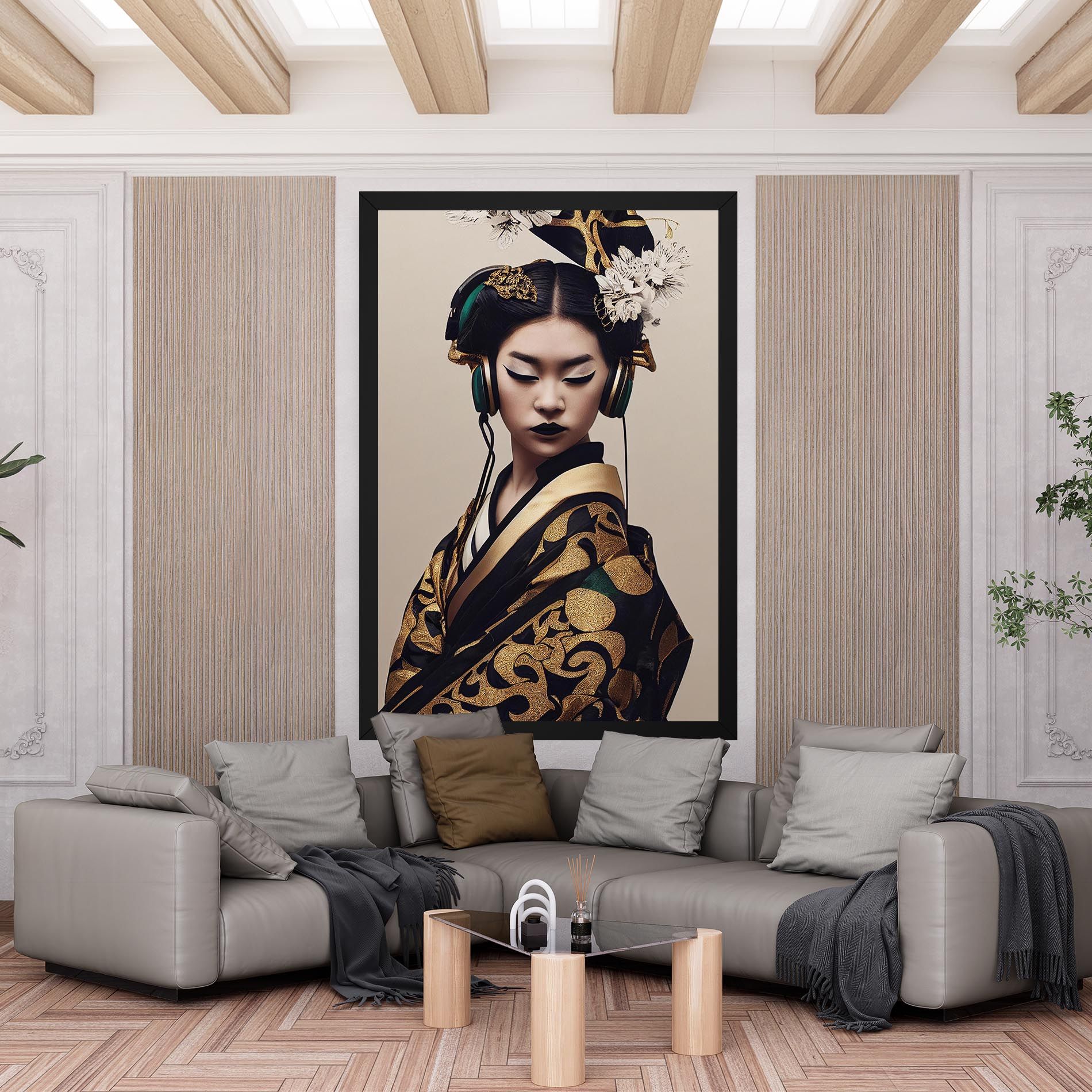 Kimono Headphones mockup 6