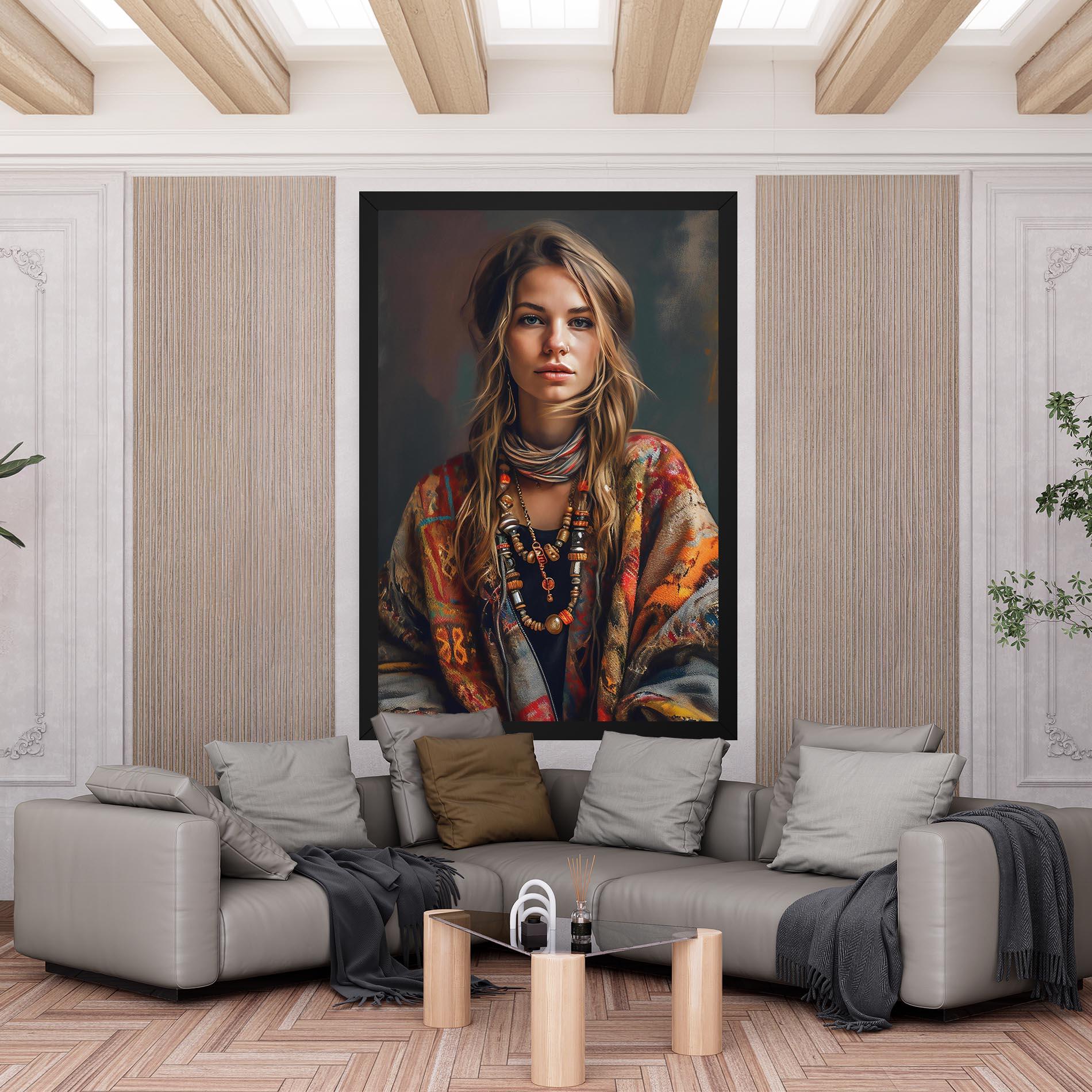 Картина на платно Woolen Sweater mockup 6