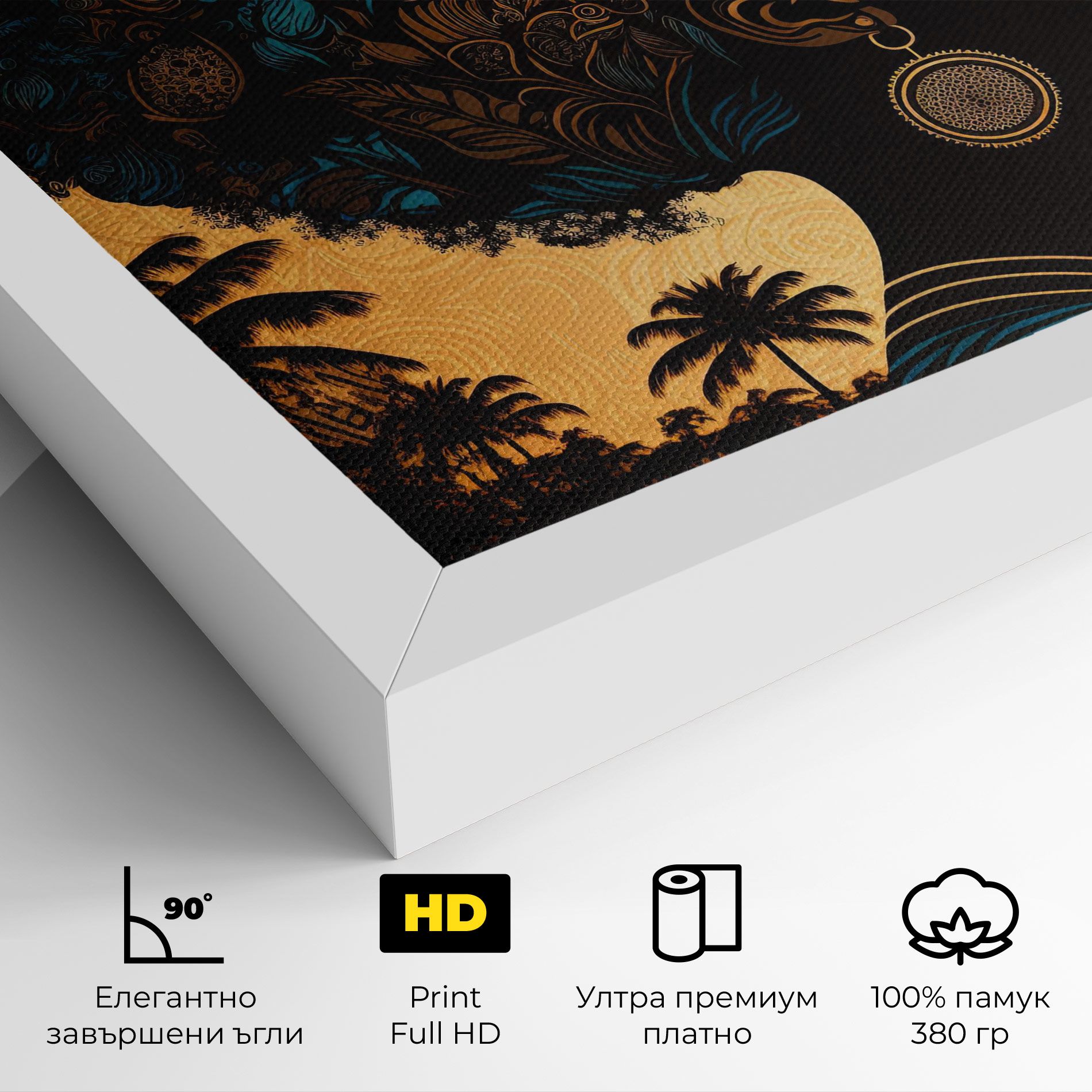 African Profile Woman mockup 4