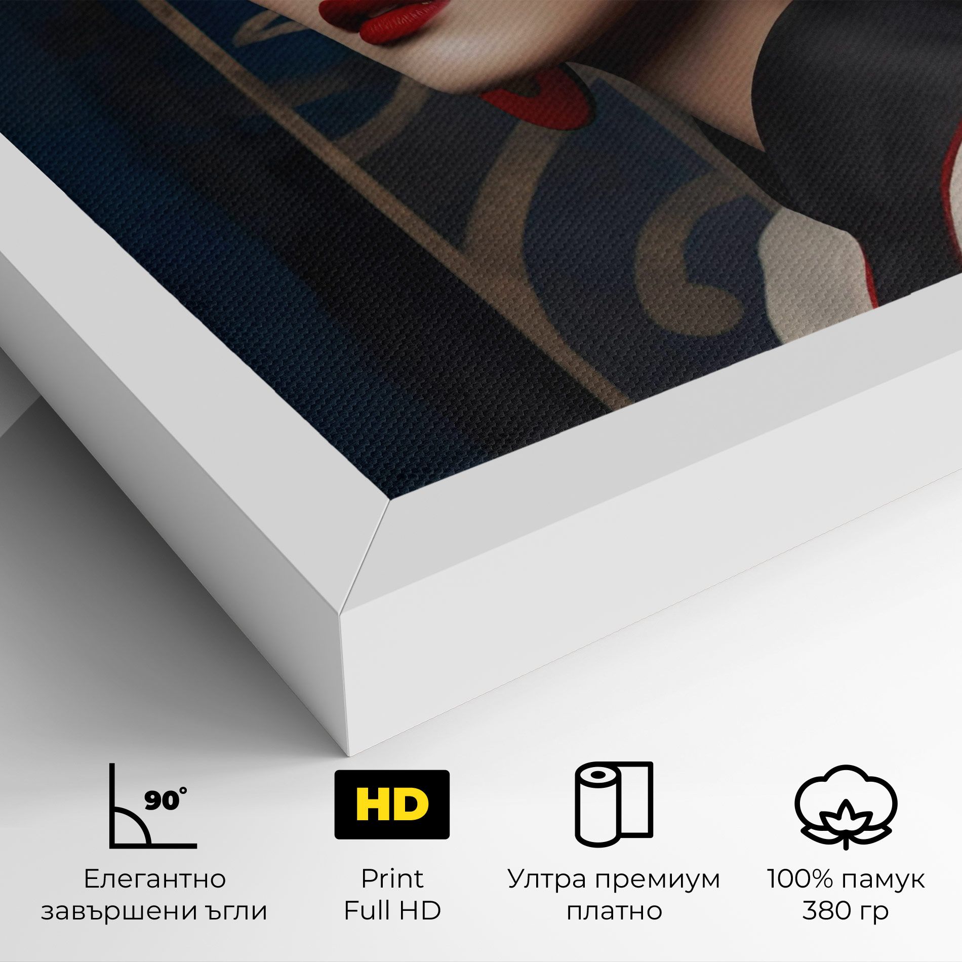 Asian Big Earrings mockup 4