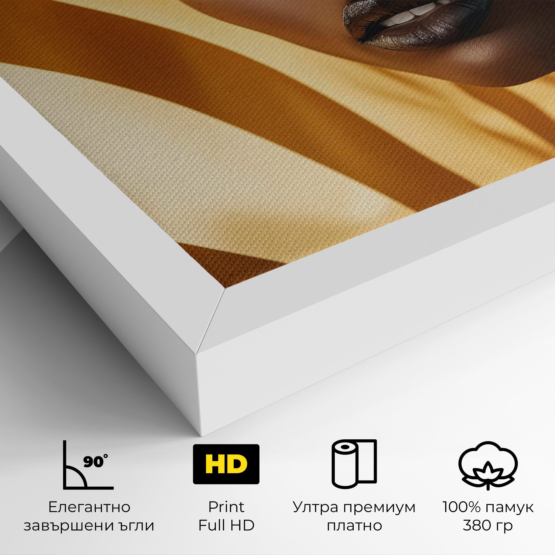 Fashion African Woman mockup 4