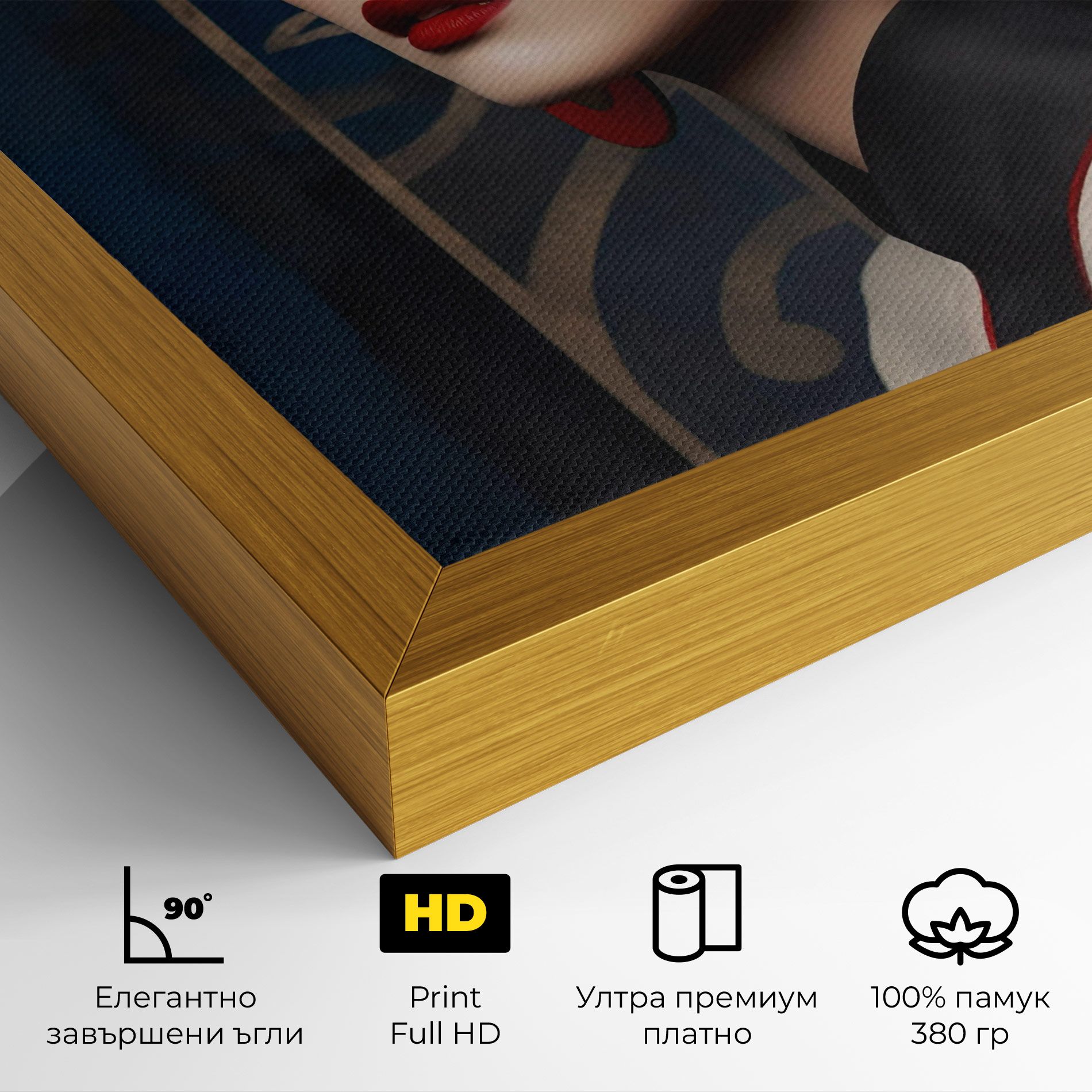 Asian Big Earrings mockup 4