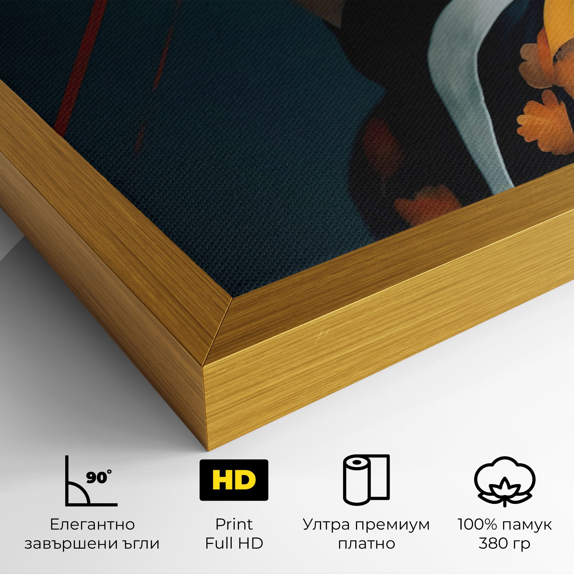 Asian Painted Woman mockup 4