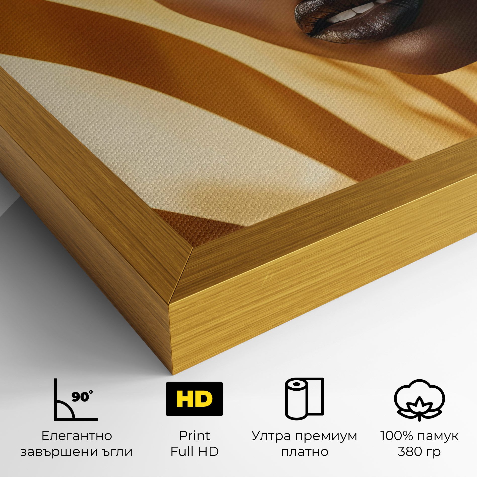 Fashion African Woman mockup 4