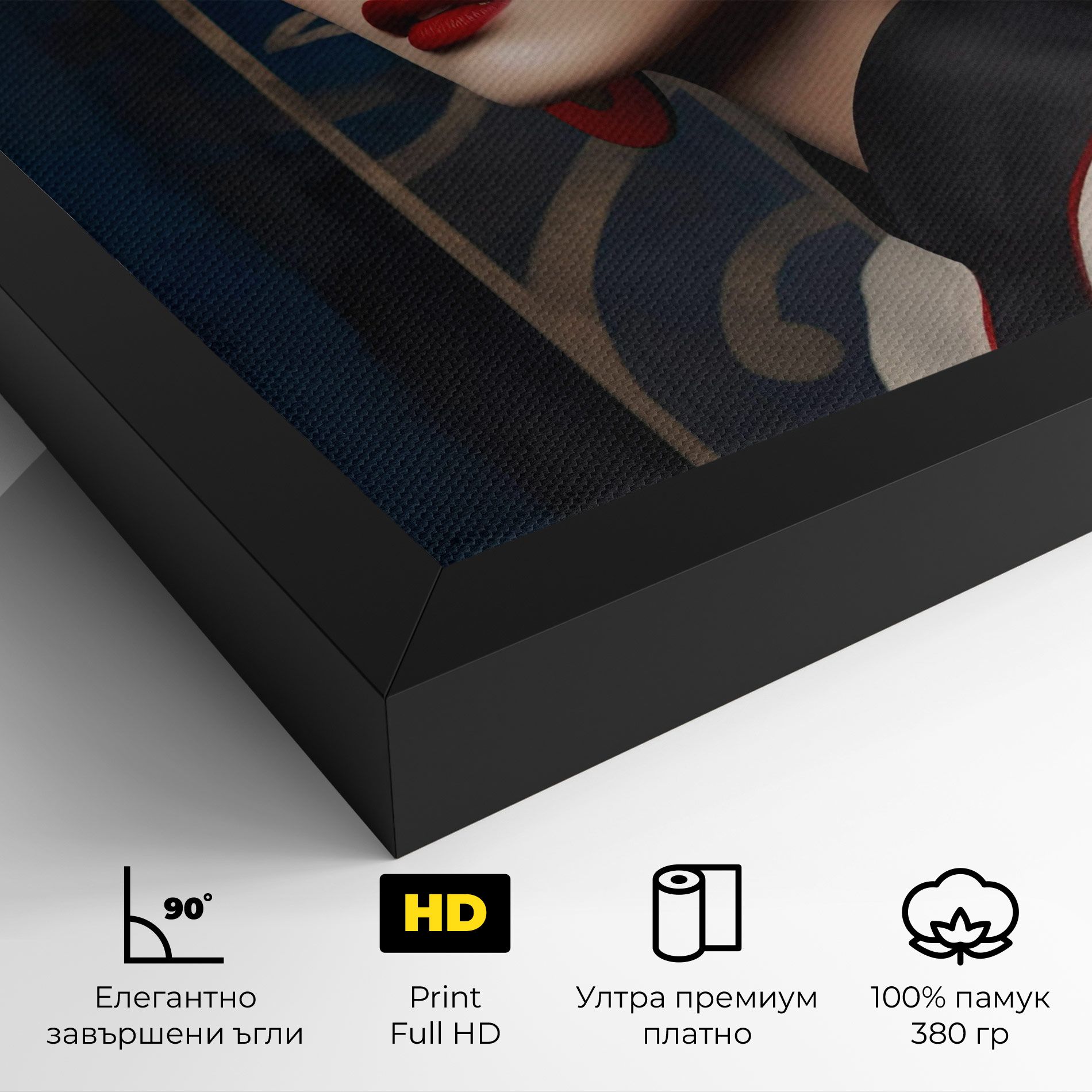 Asian Big Earrings mockup 4