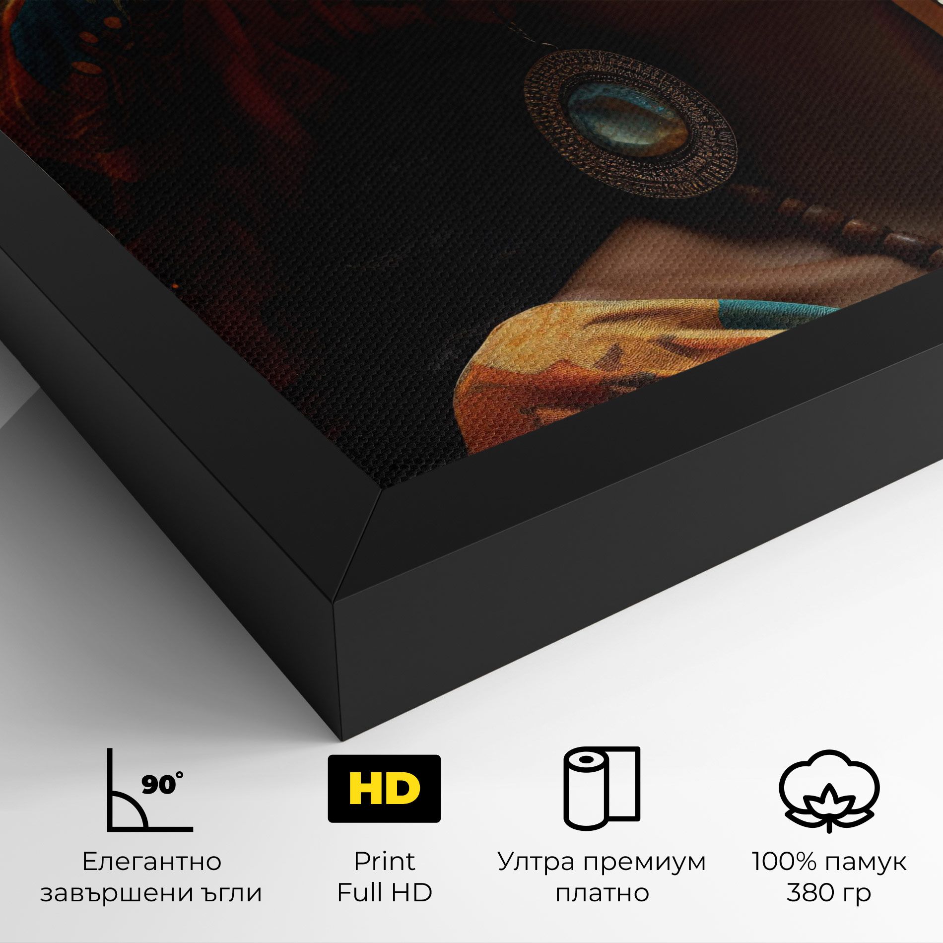 Fashion African Portrait mockup 4