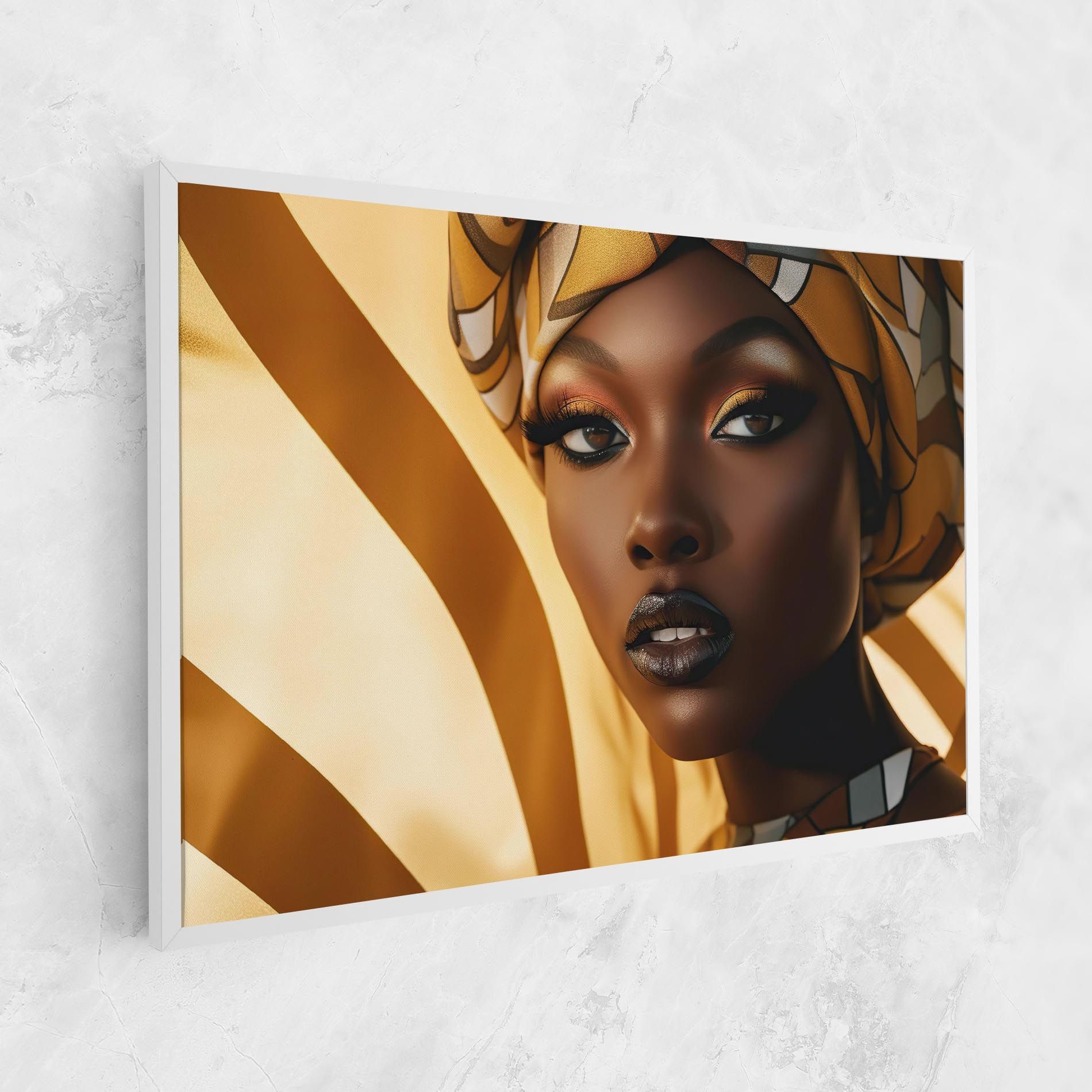 Fashion African Woman mockup 1
