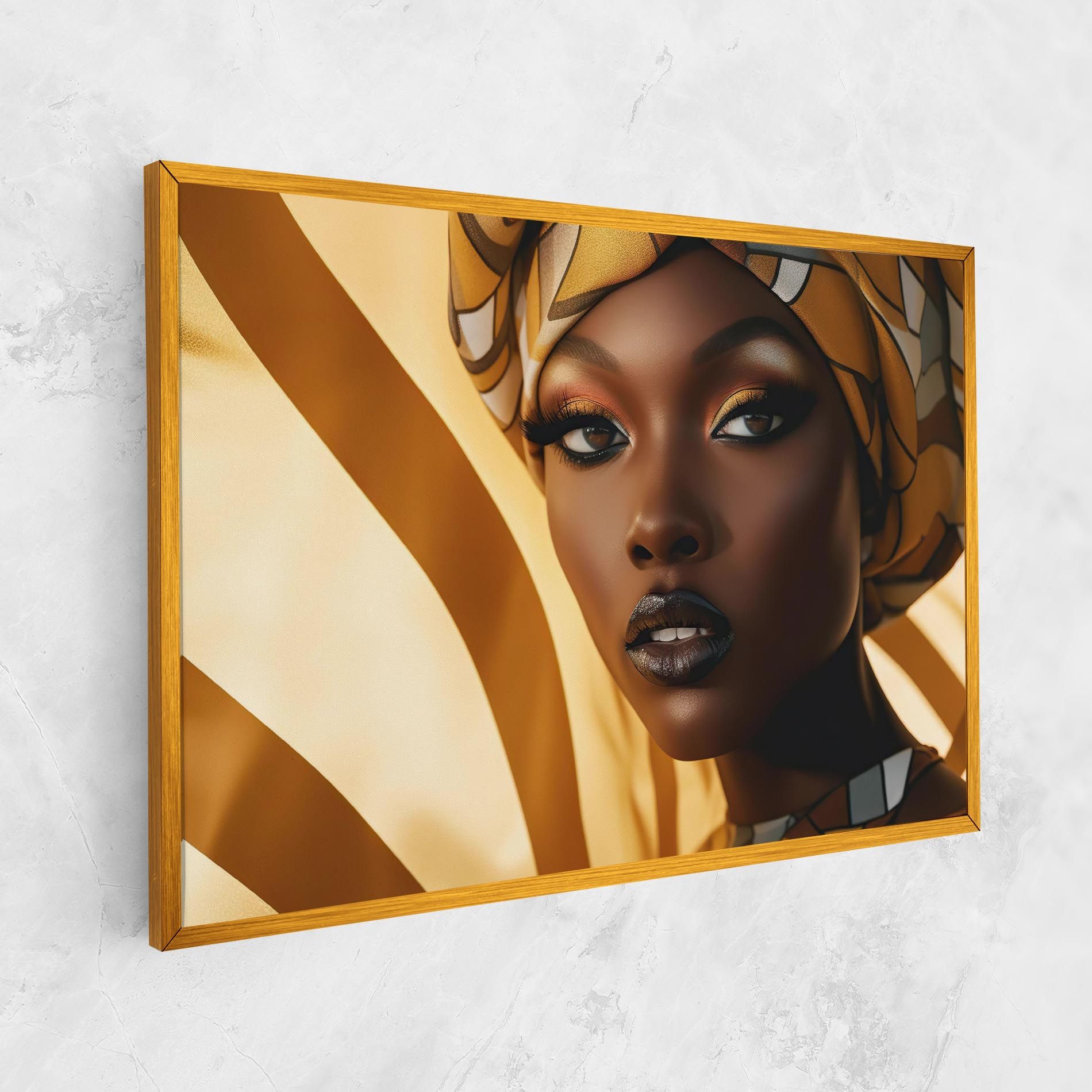 Fashion African Woman mockup 1