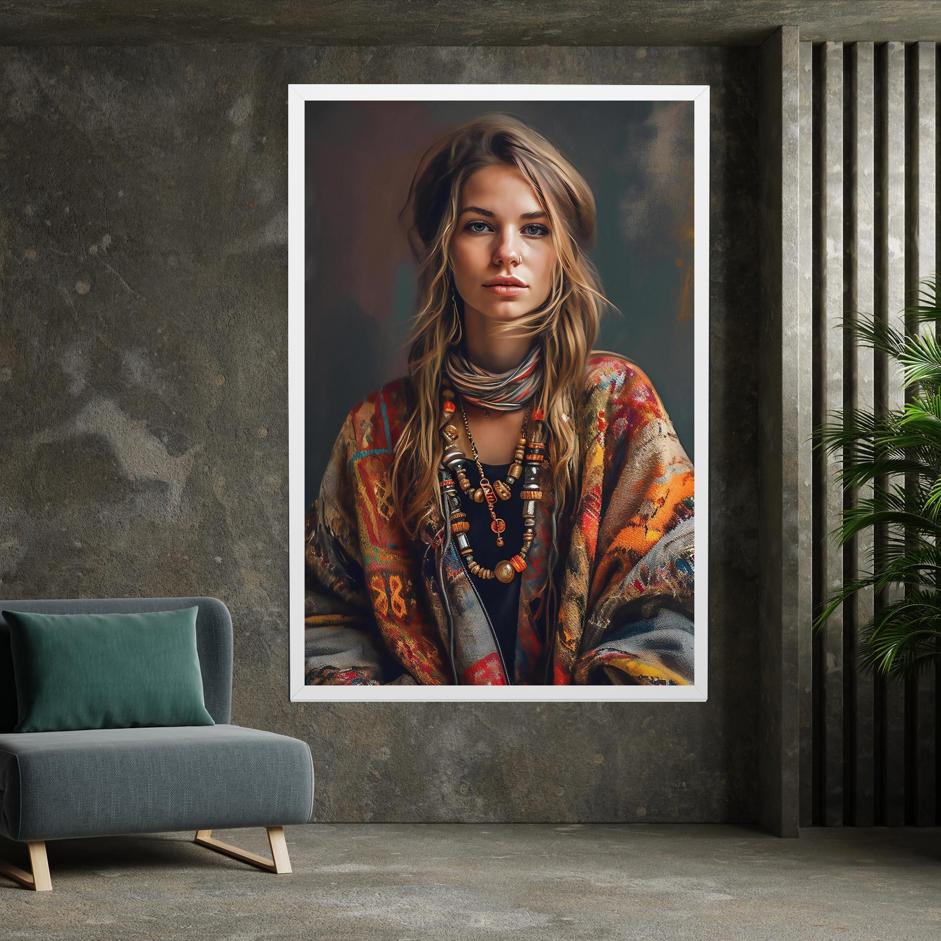 Картина на платно Woolen Sweater mockup 7