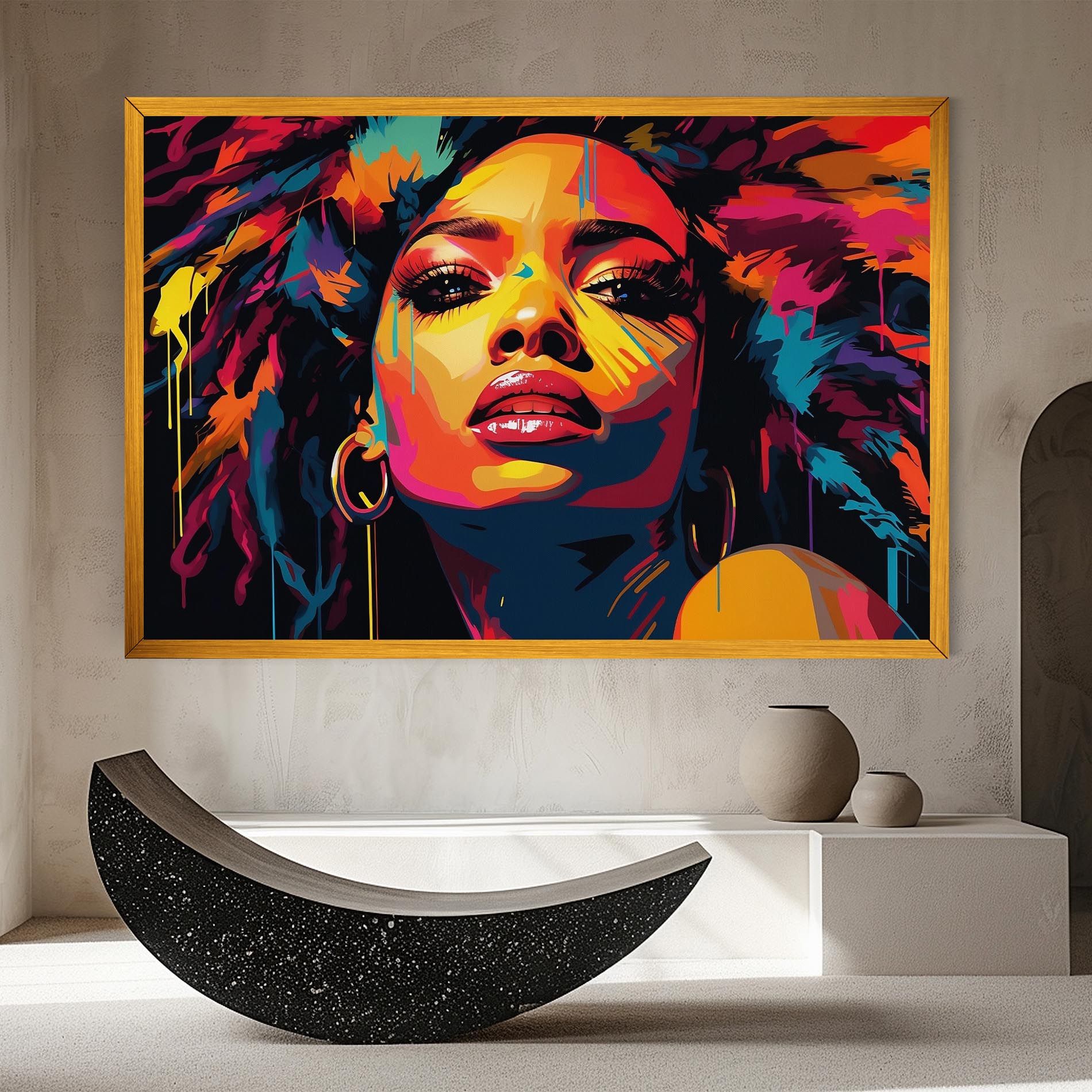 Beautiful African Art mockup 8