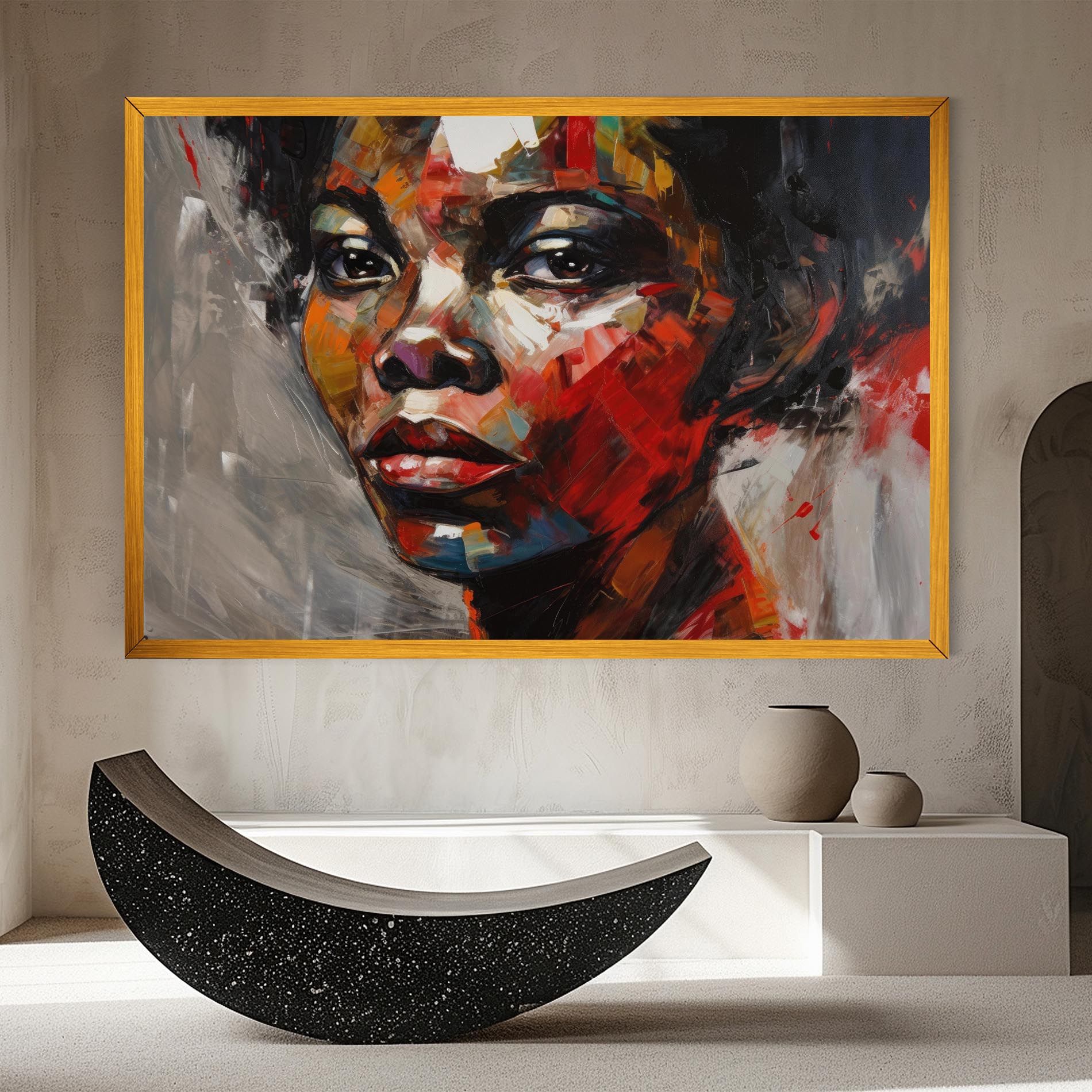 Intense Portrait Art mockup 8