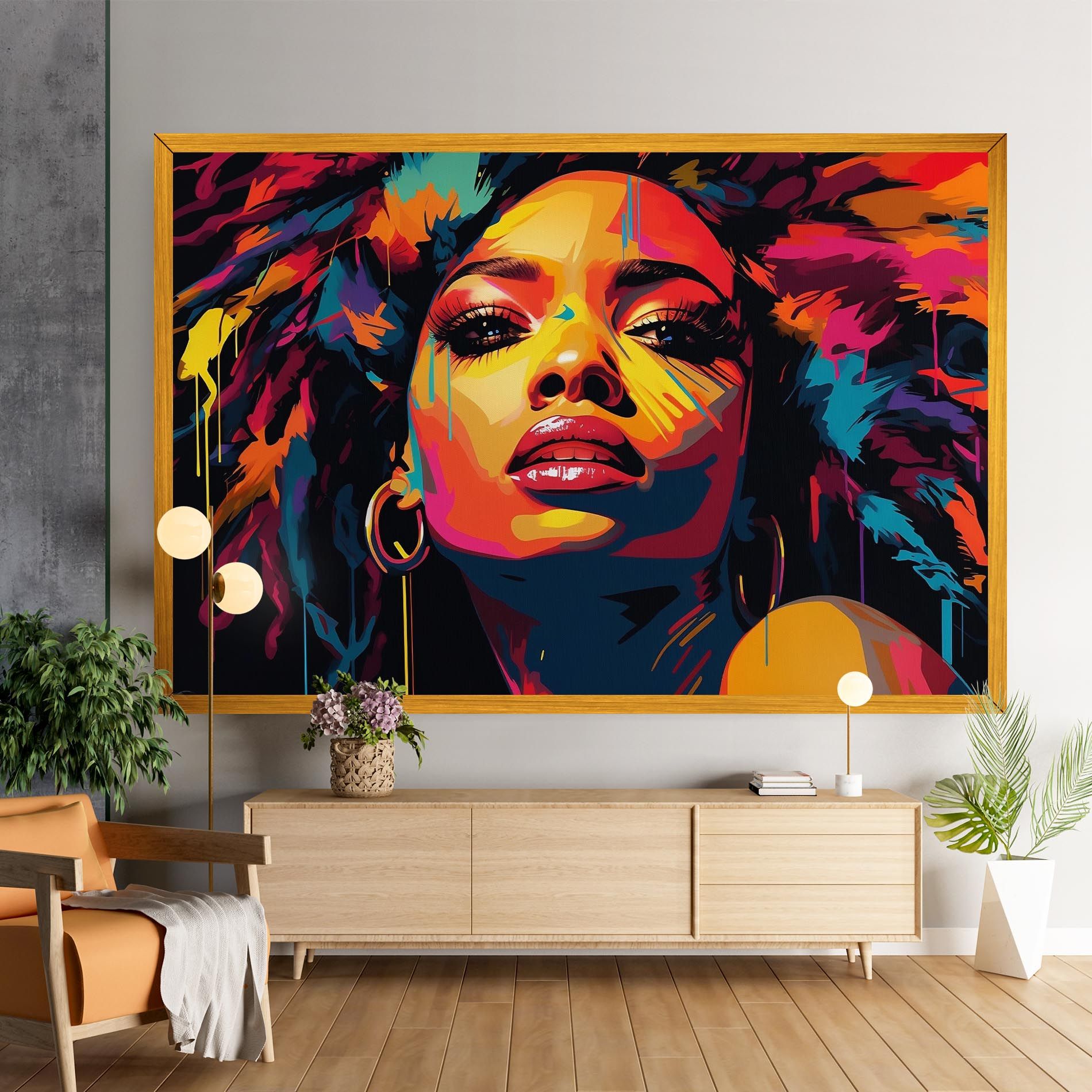 Beautiful African Art mockup 9