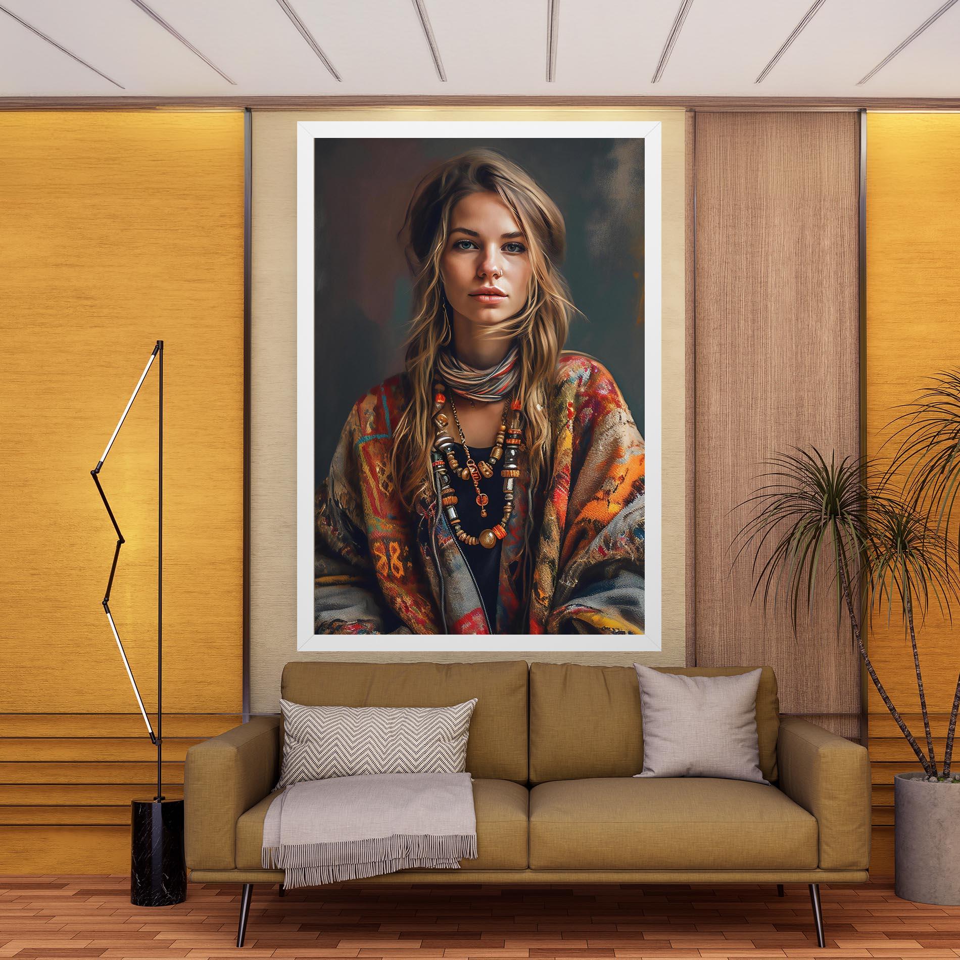 Картина на платно Woolen Sweater mockup 9