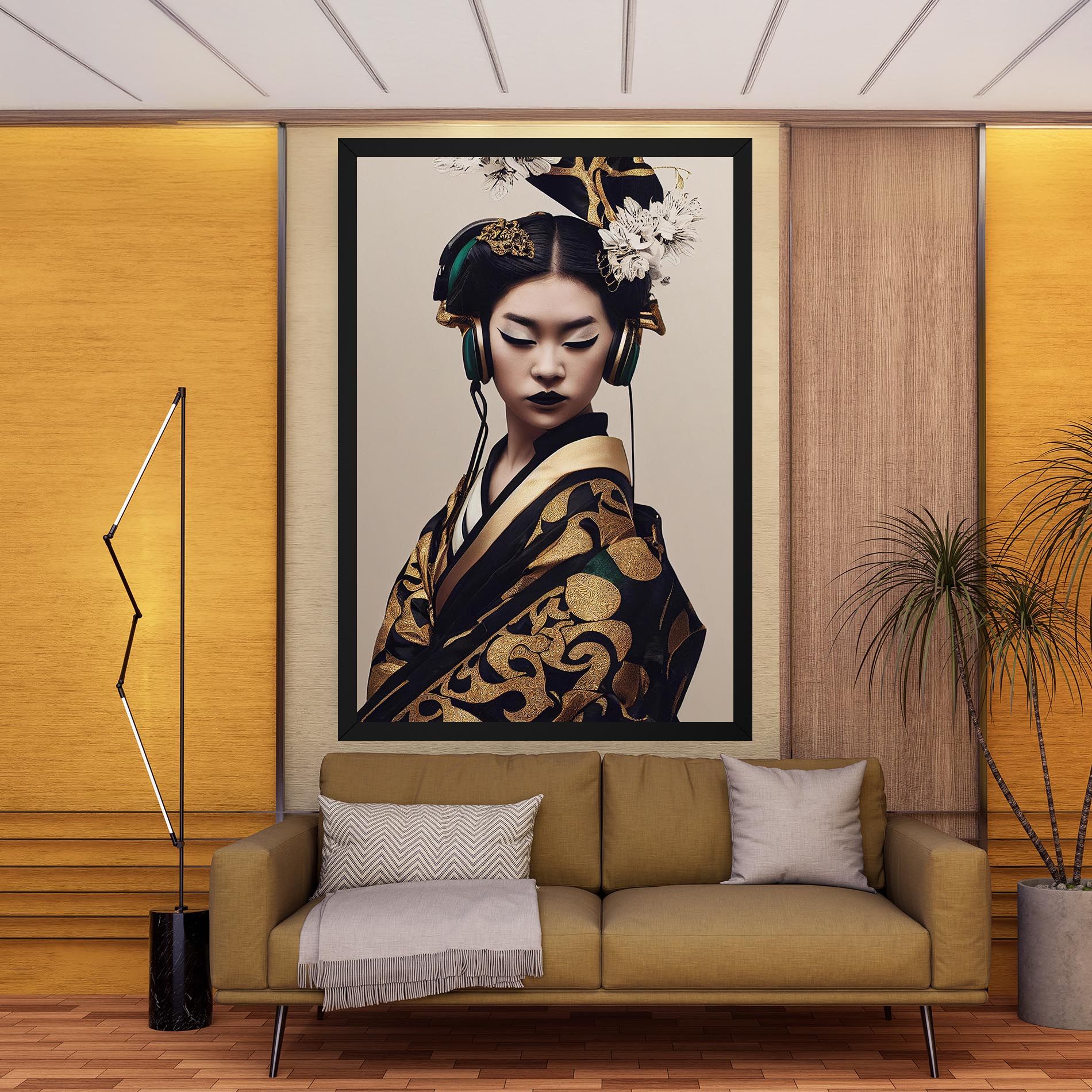 Kimono Headphones mockup 9