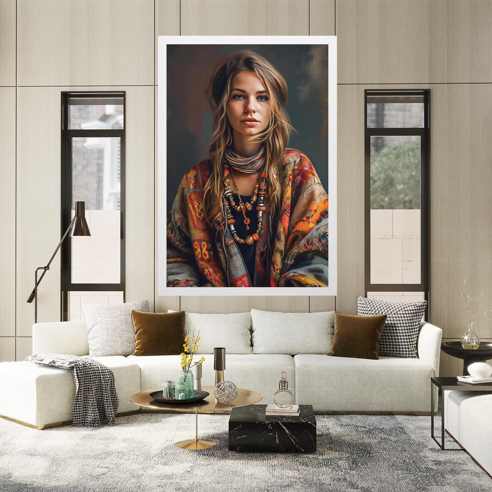 Картина на платно Woolen Sweater mockup 2