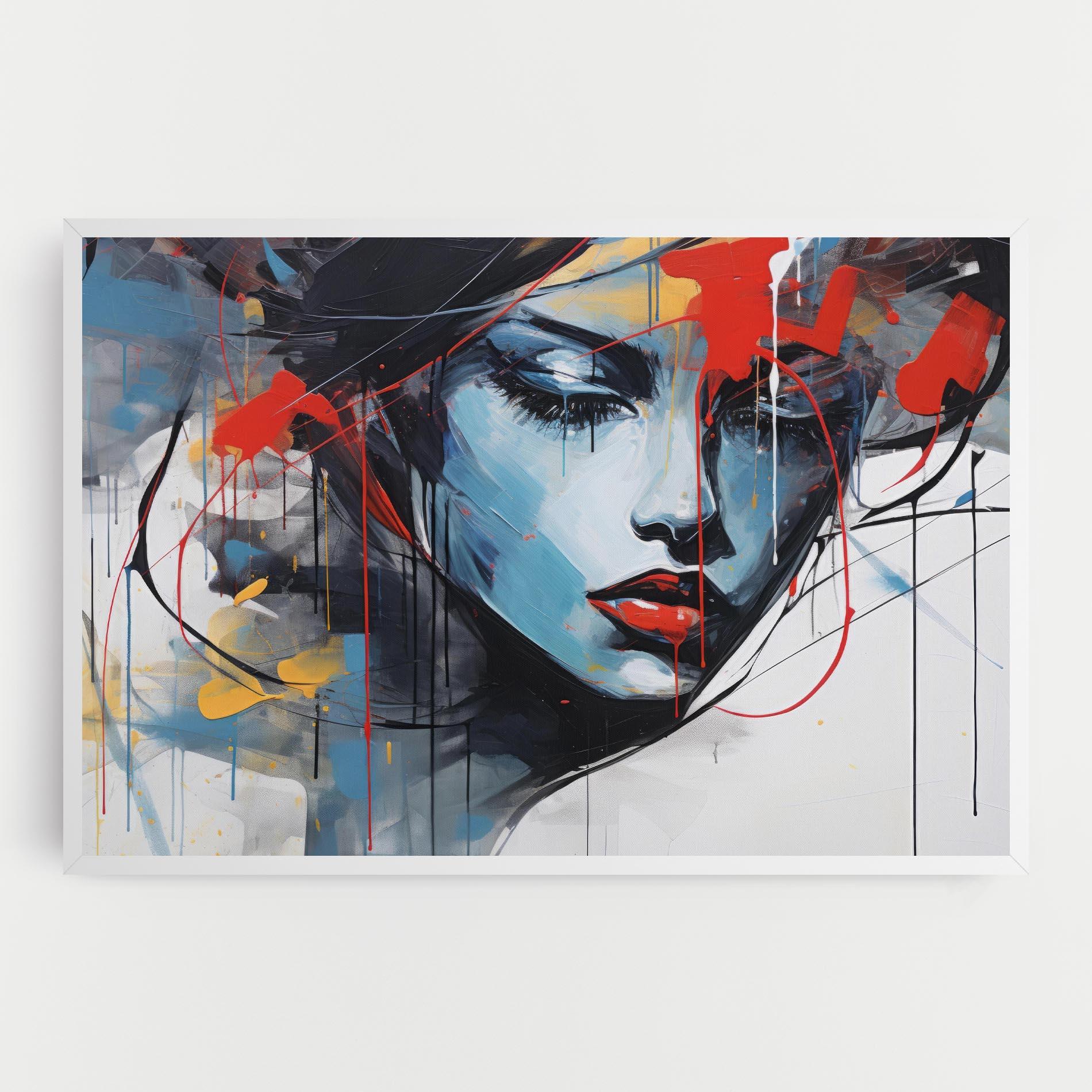 Картина на платно Edgy Woman mockup 0