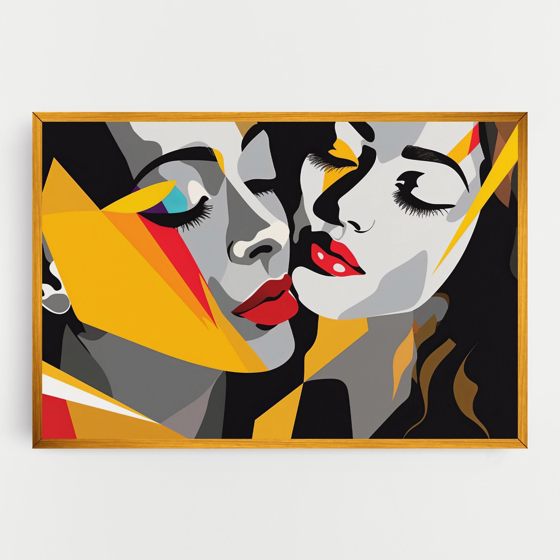 Картина на платно Dreamy Modern Female mockup 0