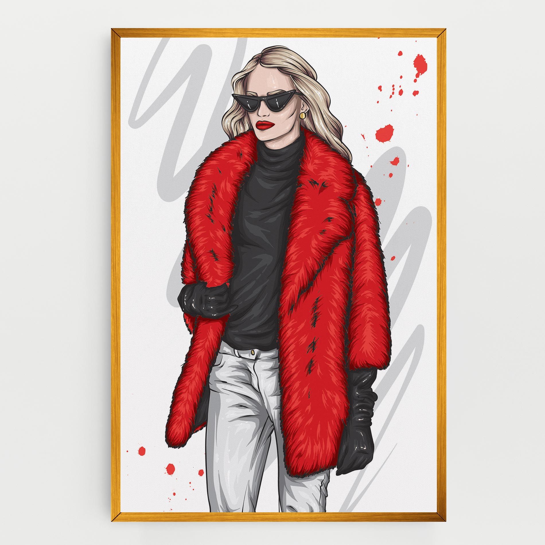 Black Blouse Woman mockup 0