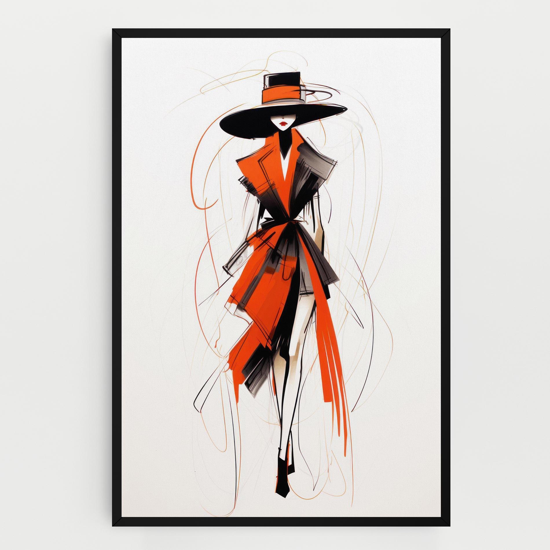 Картина на платно Handdrawn Doodle mockup 0