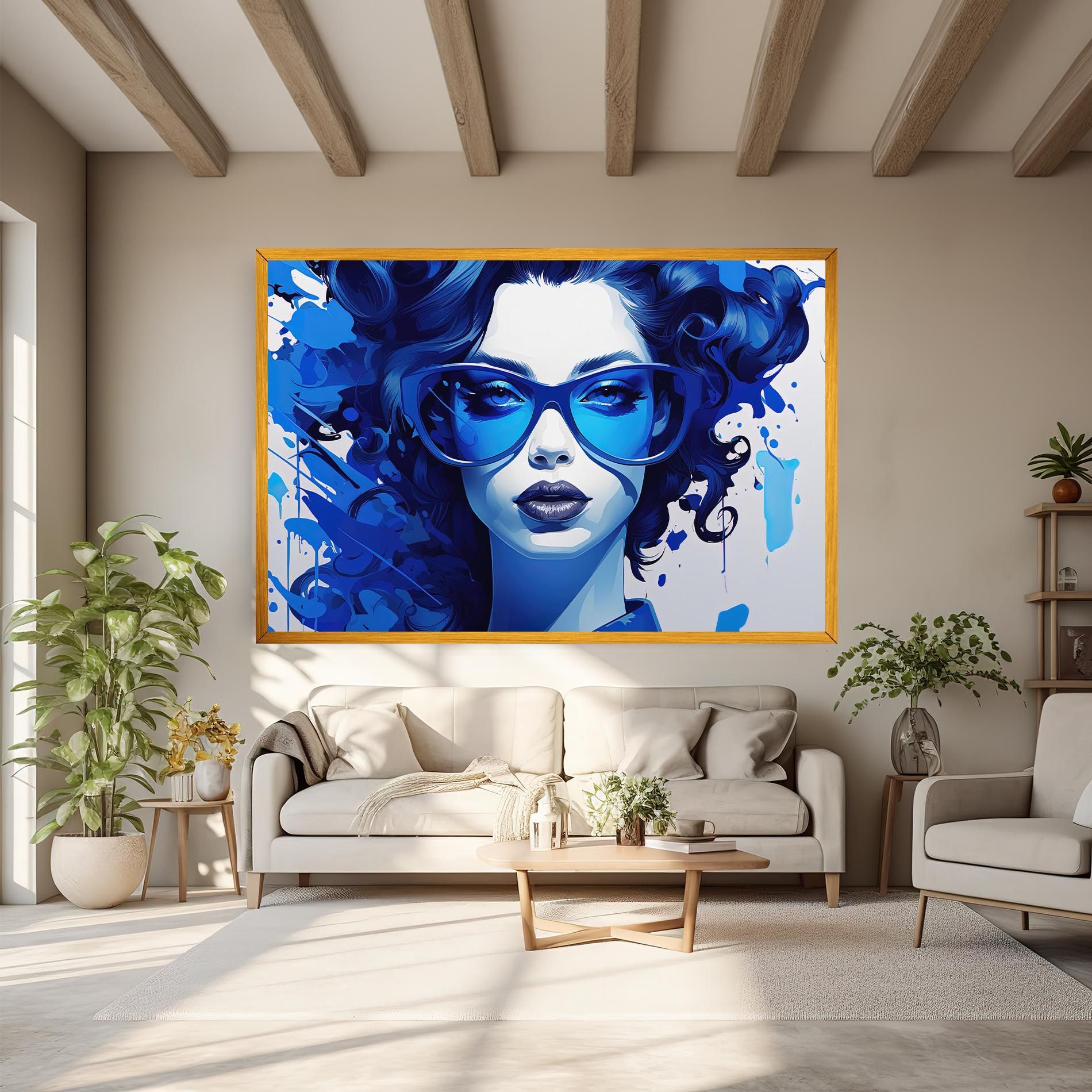 Big Blue Glasses mockup 6