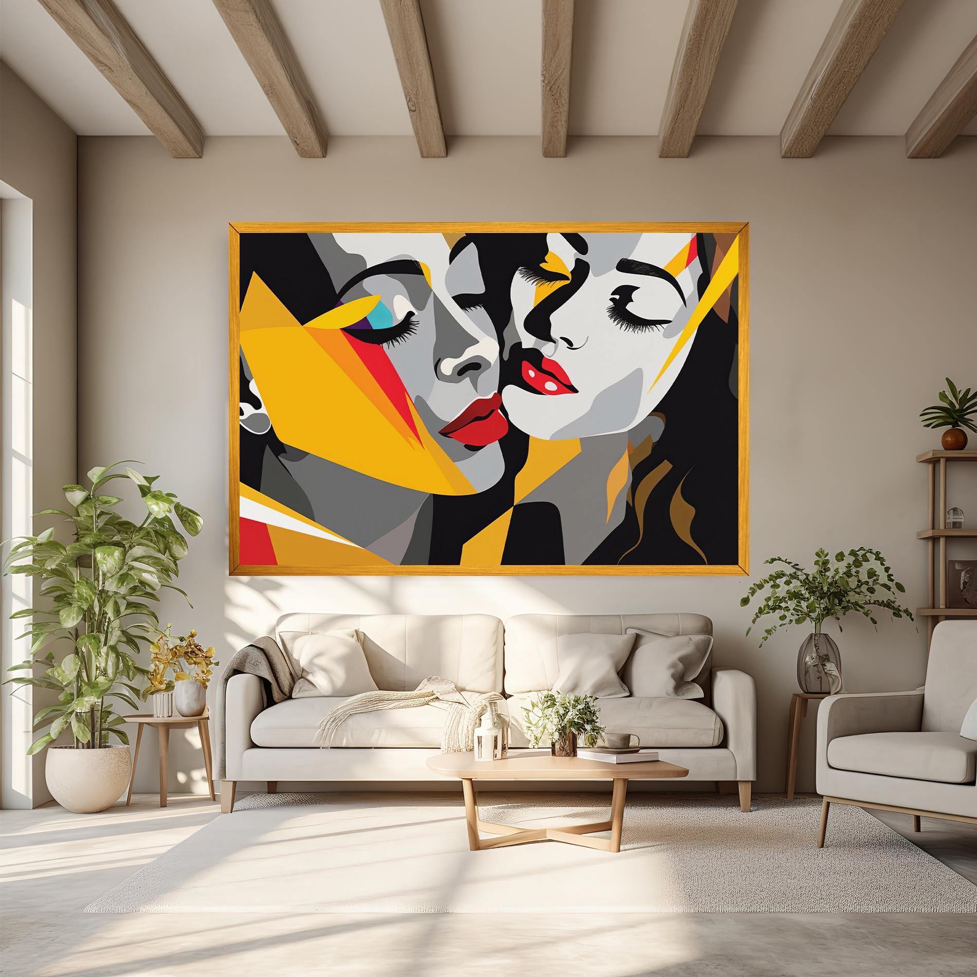 Картина на платно Dreamy Modern Female mockup 6