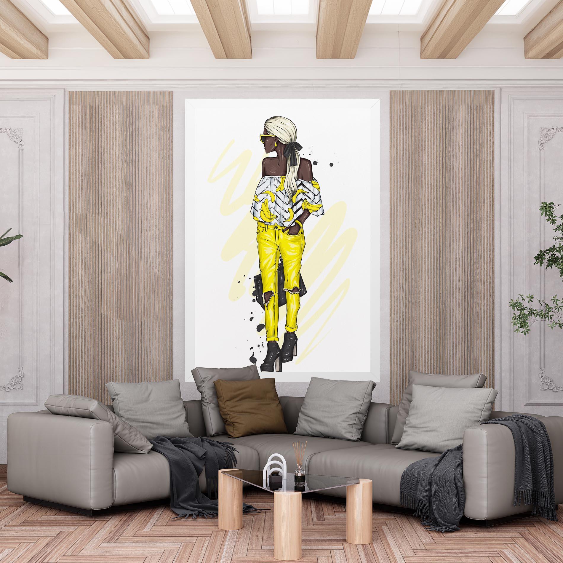 Картина на платно Banana Blouse mockup 6