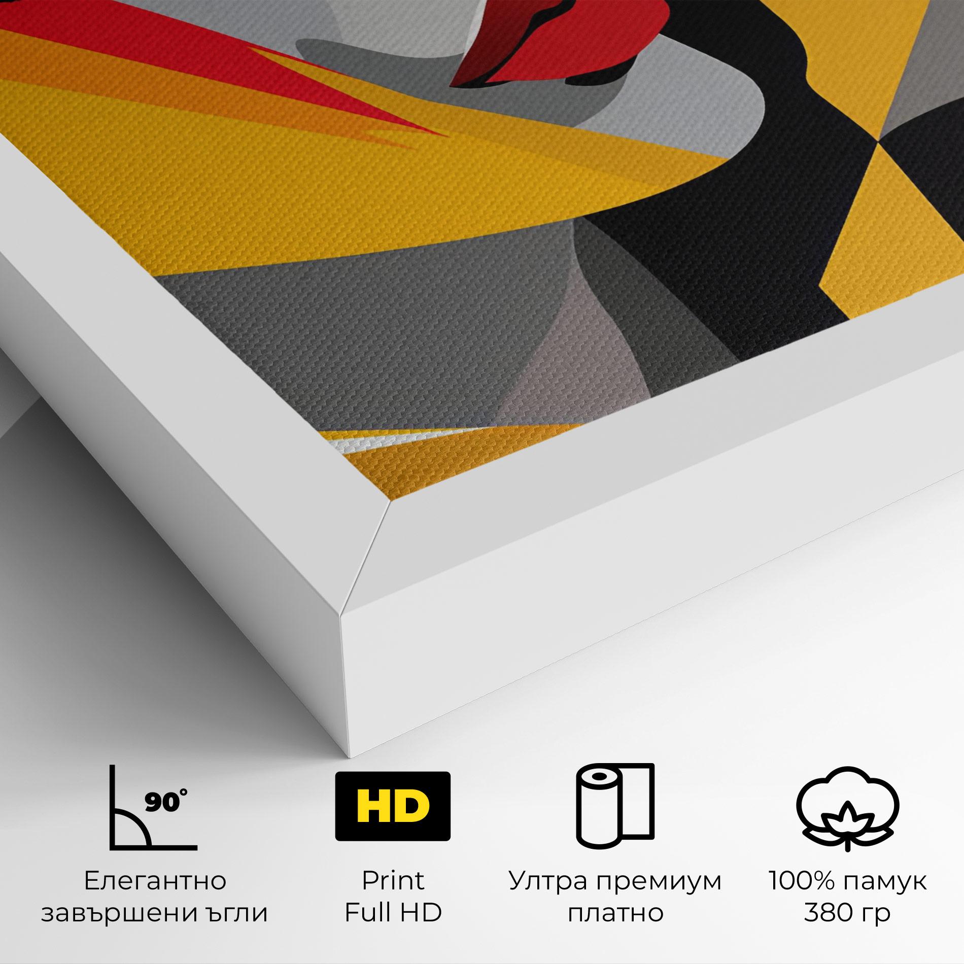 Картина на платно Dreamy Modern Female mockup 4