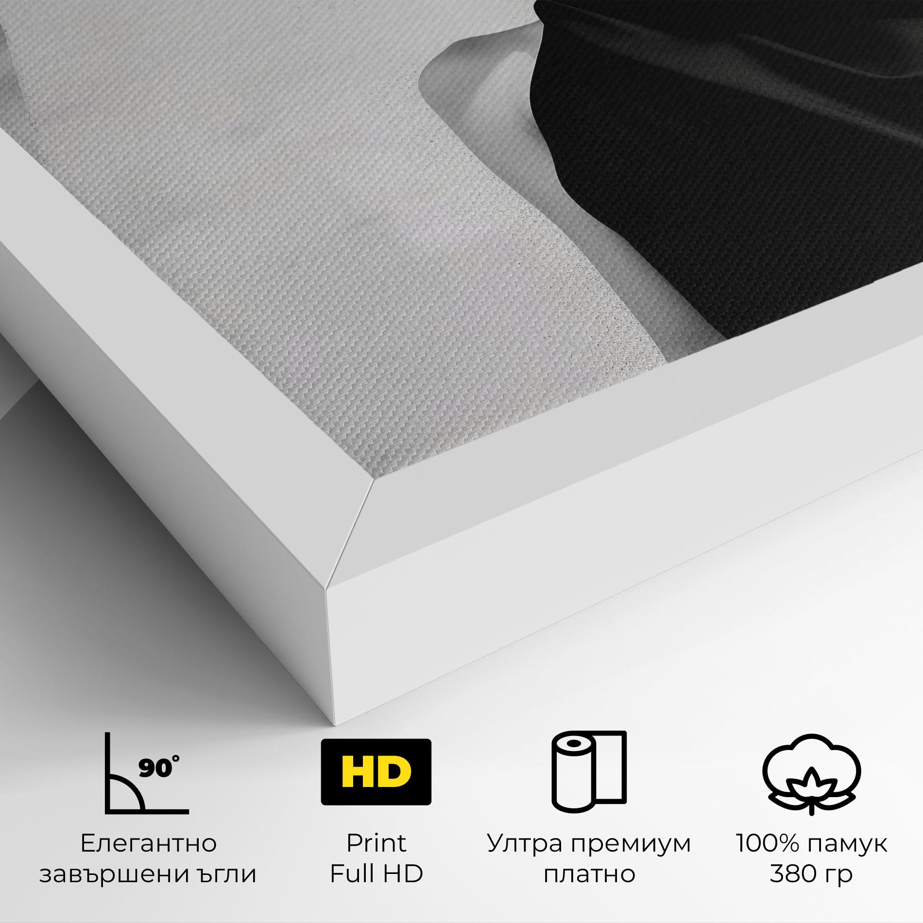 Картина на платно Modern Fashion Portrait mockup 4