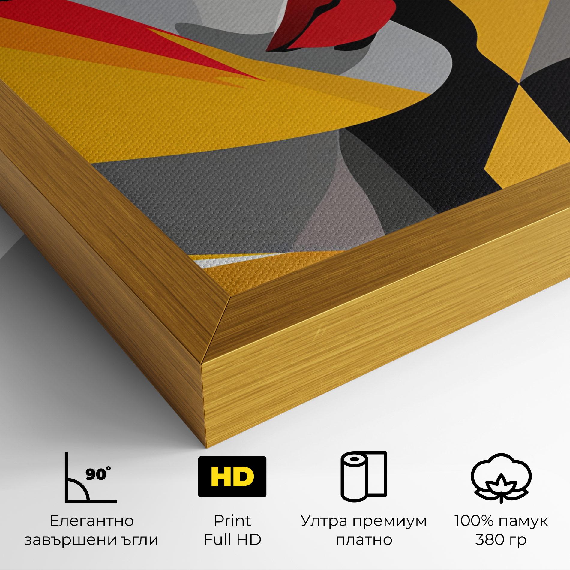 Картина на платно Dreamy Modern Female mockup 4