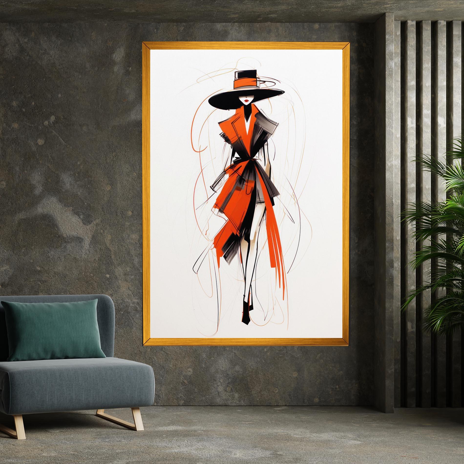 Картина на платно Handdrawn Doodle mockup 7