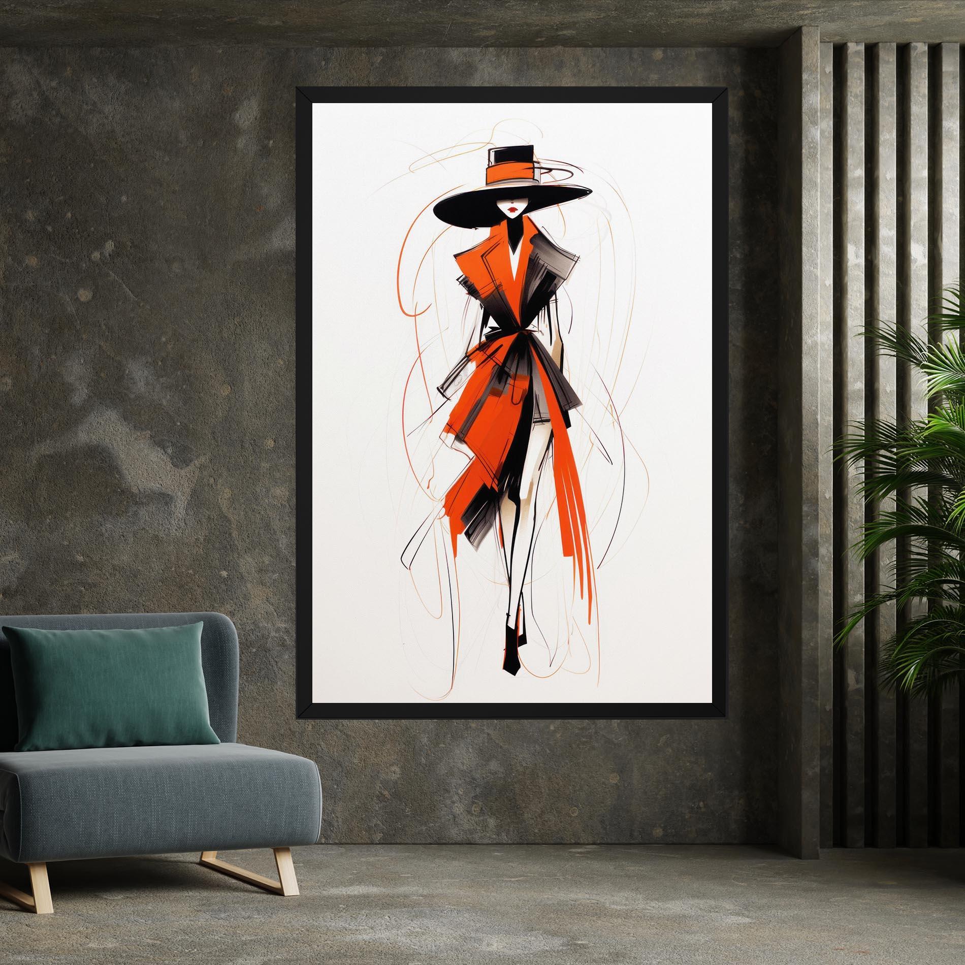 Картина на платно Handdrawn Doodle mockup 7