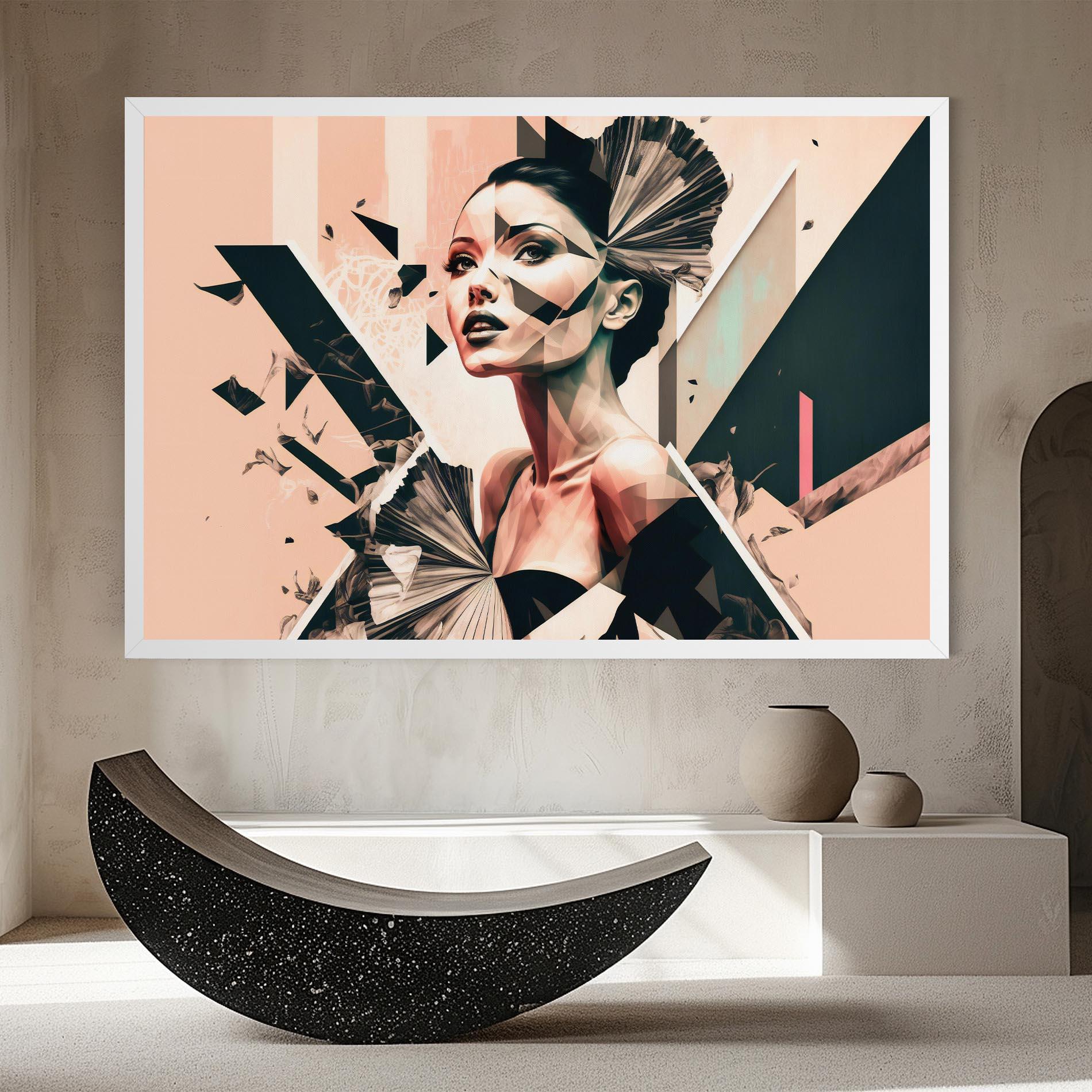 Картина на платно Fashionista Design mockup 8