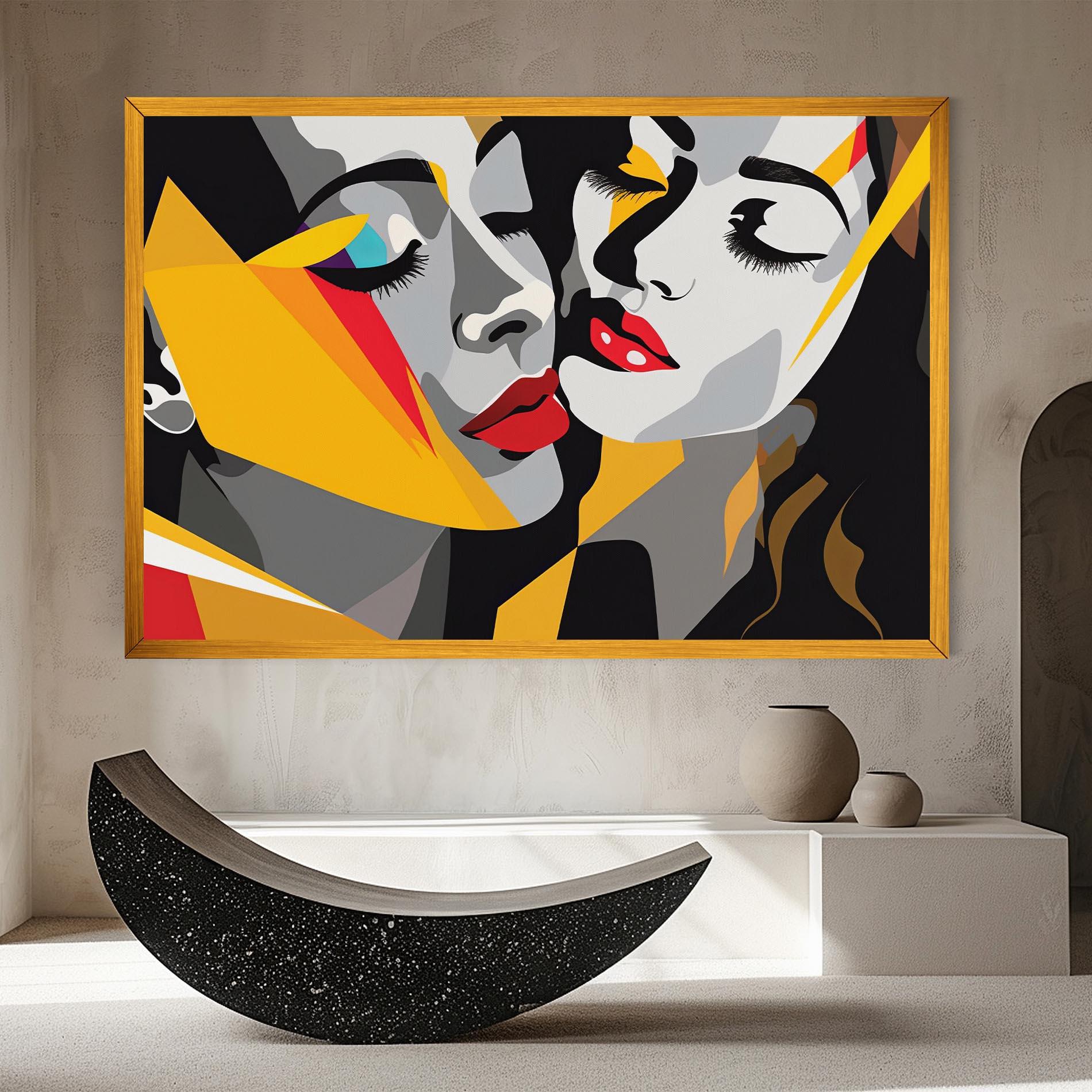 Картина на платно Dreamy Modern Female mockup 8