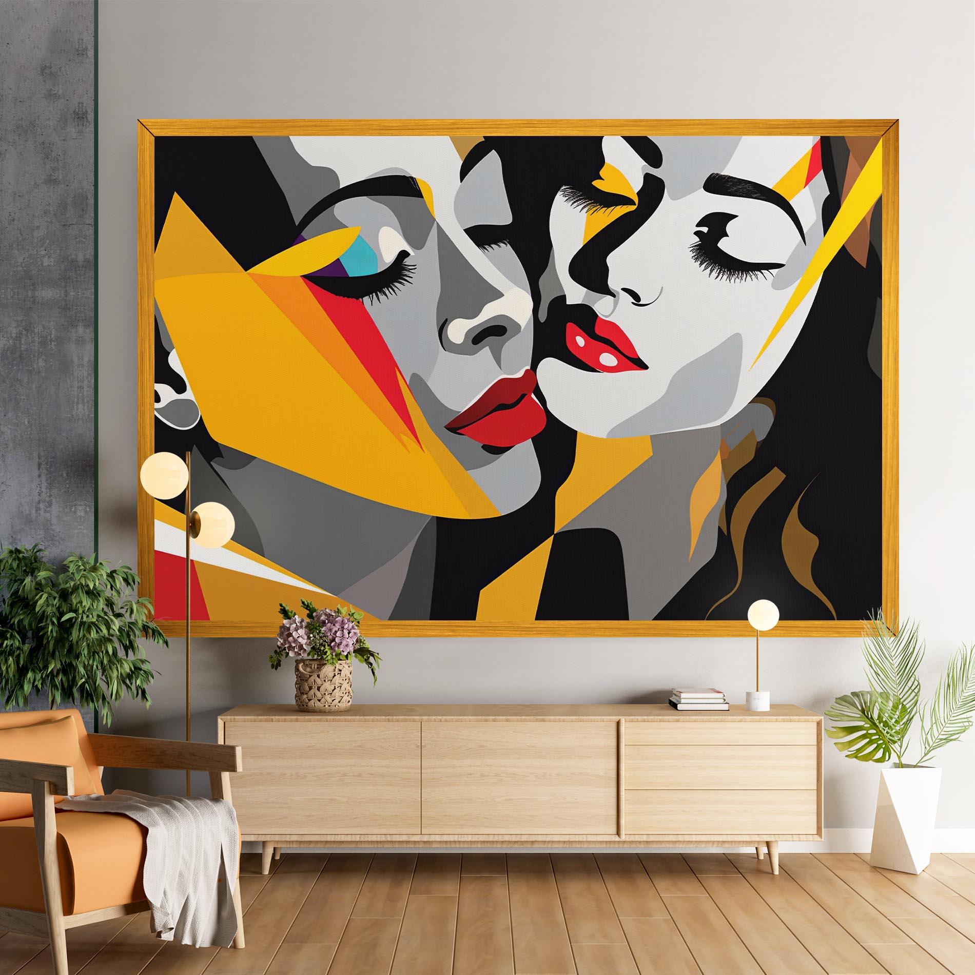 Картина на платно Dreamy Modern Female mockup 9