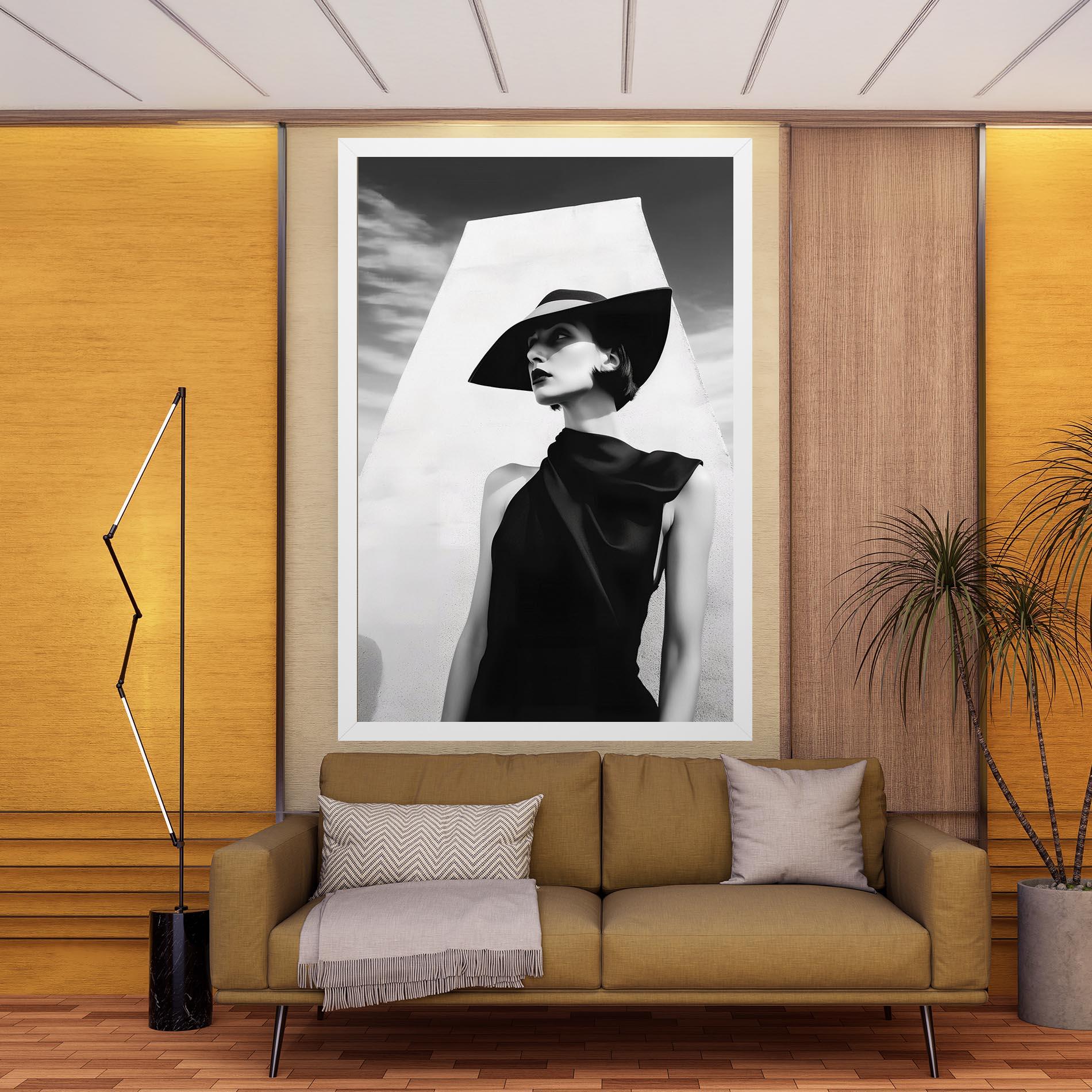 Картина на платно Modern Fashion Portrait mockup 9