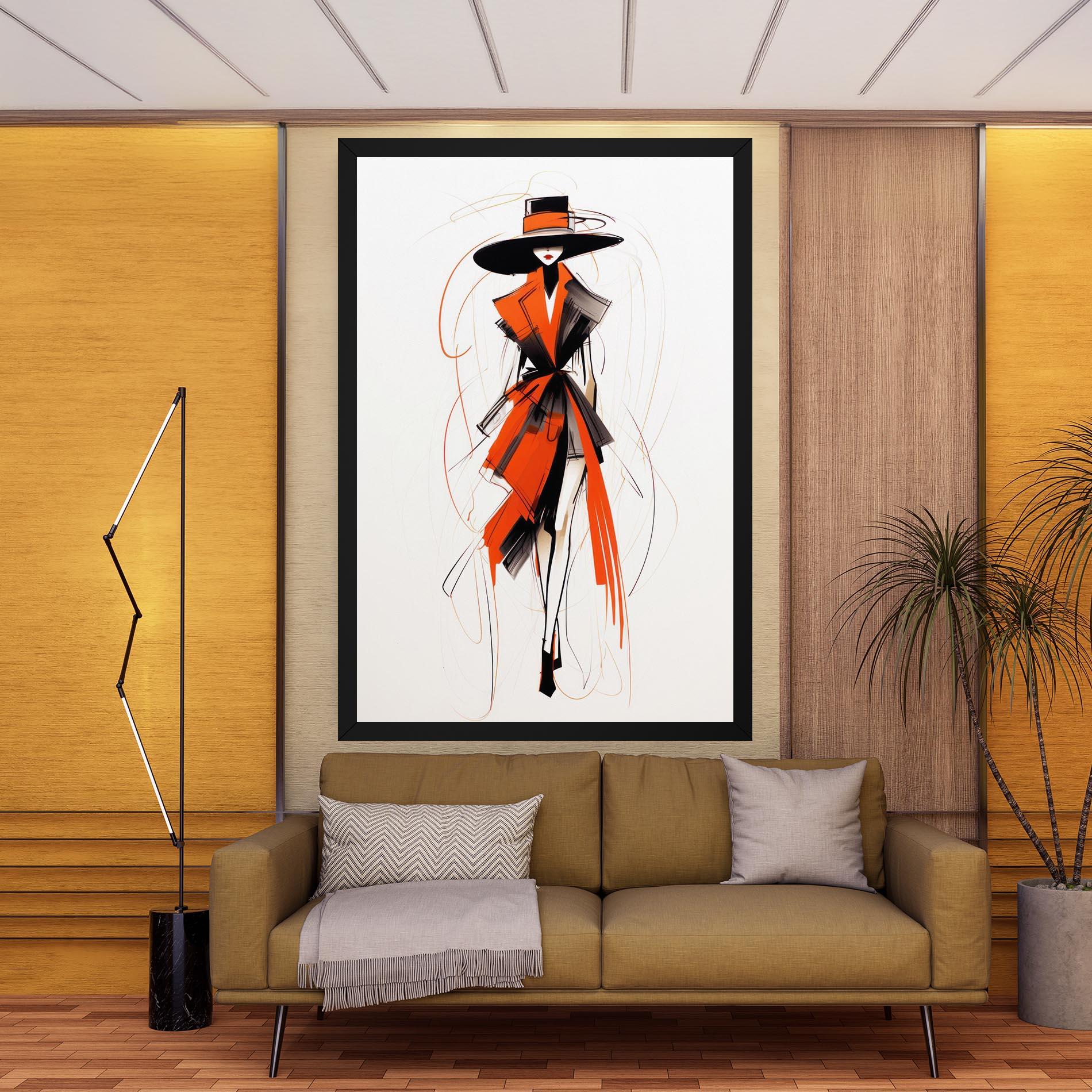 Картина на платно Handdrawn Doodle mockup 9