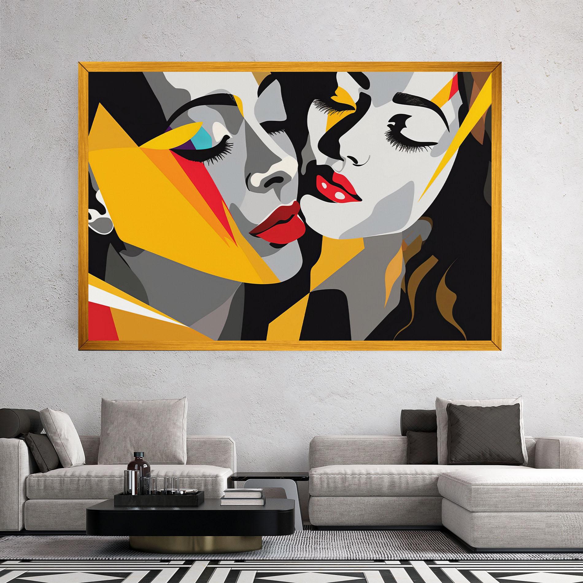 Картина на платно Dreamy Modern Female mockup 2