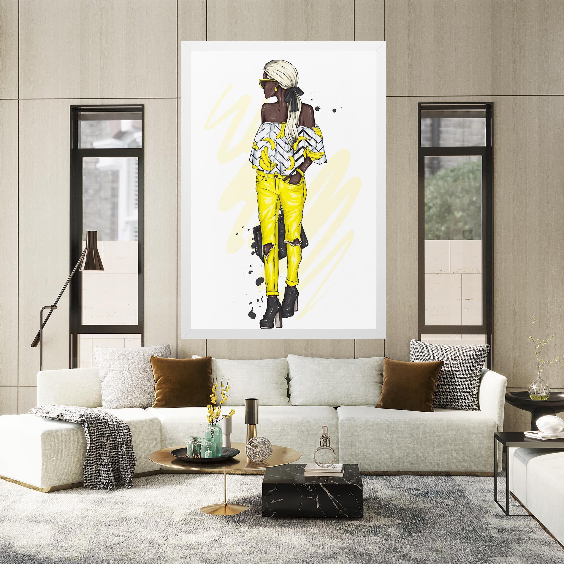 Картина на платно Banana Blouse mockup 2