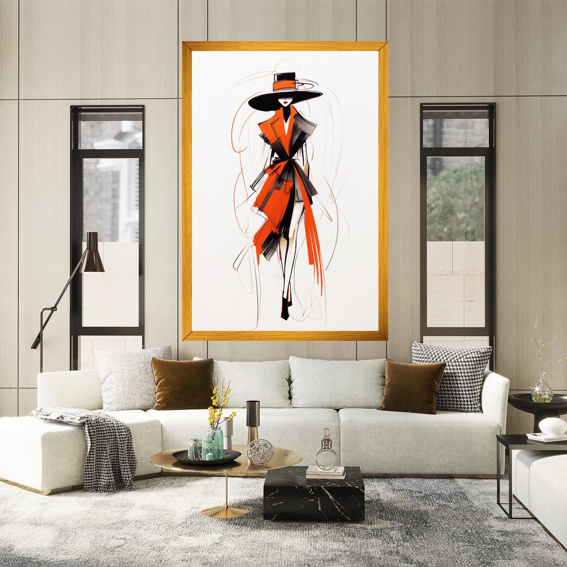 Картина на платно Handdrawn Doodle mockup 2