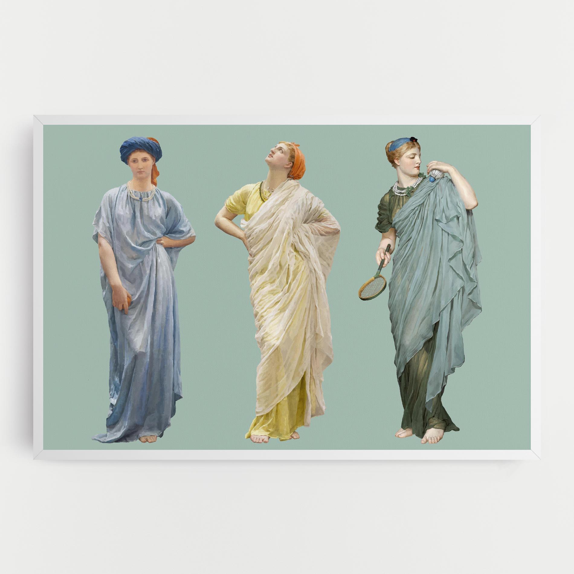 Картина на платно Vintage Looking Up mockup 0