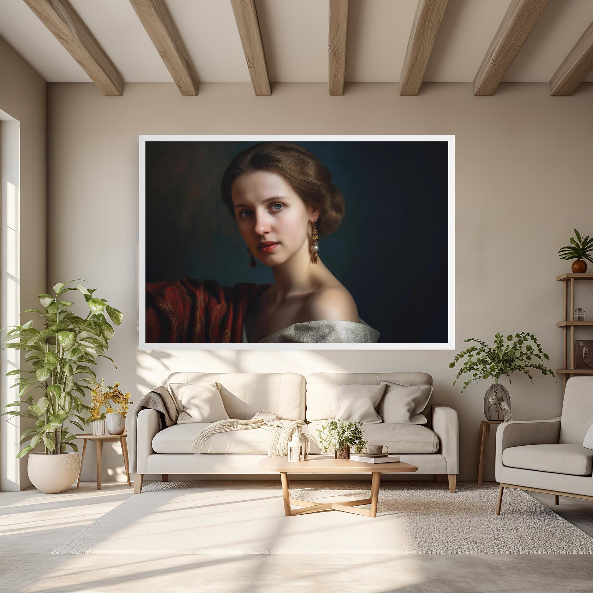 Картина на платно Classical Painting mockup 6