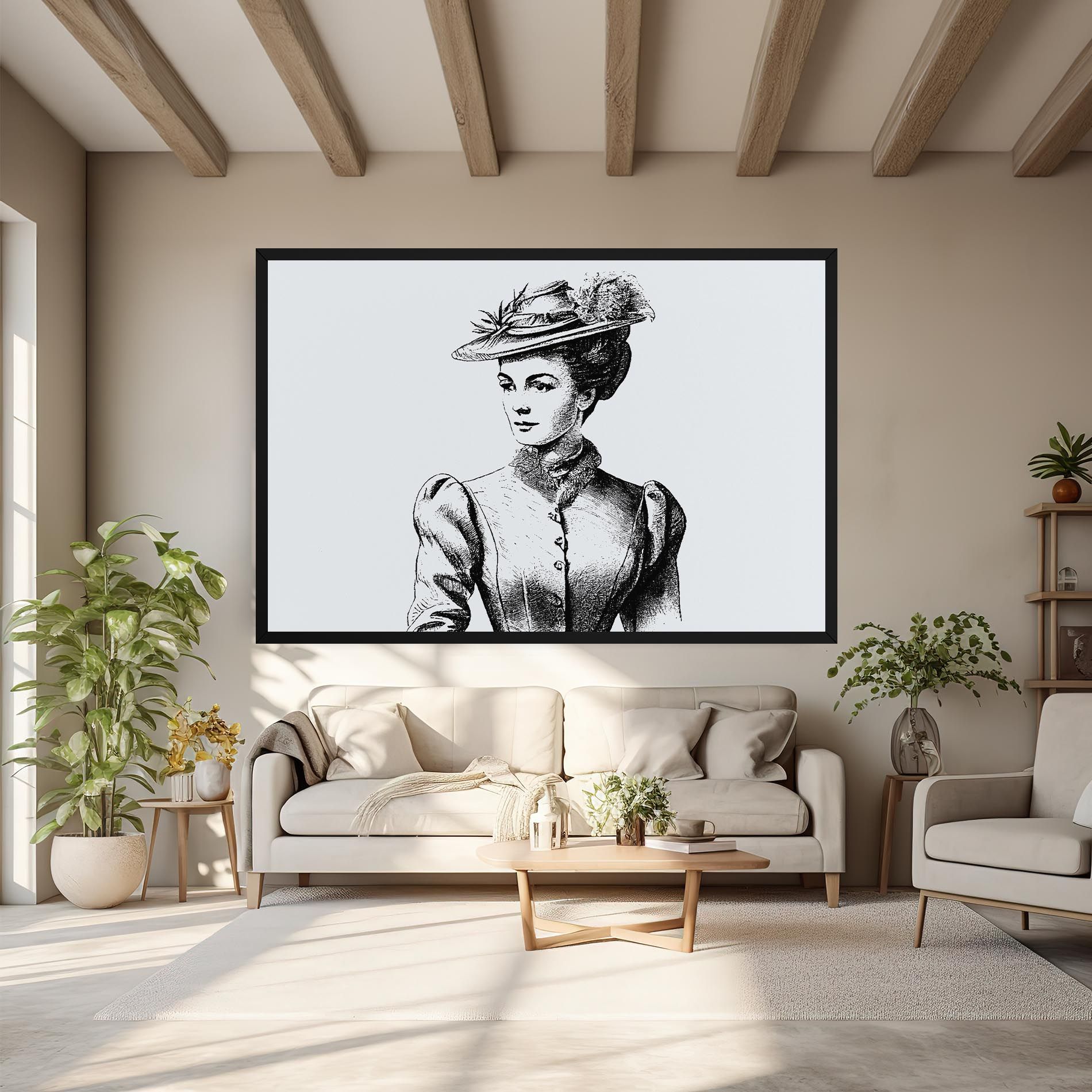 Noble Lady Hat mockup 6