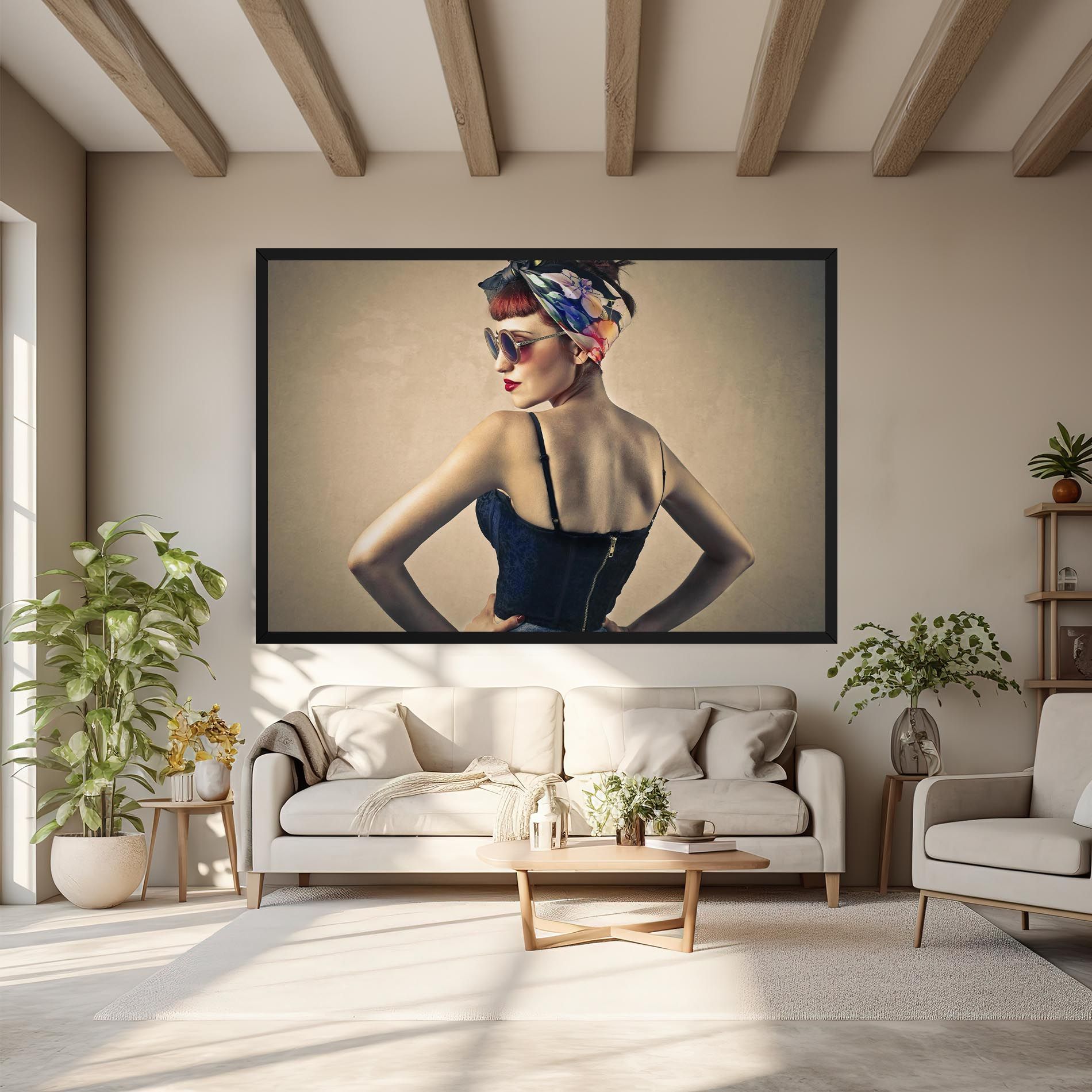 Pin Up Girl mockup 6