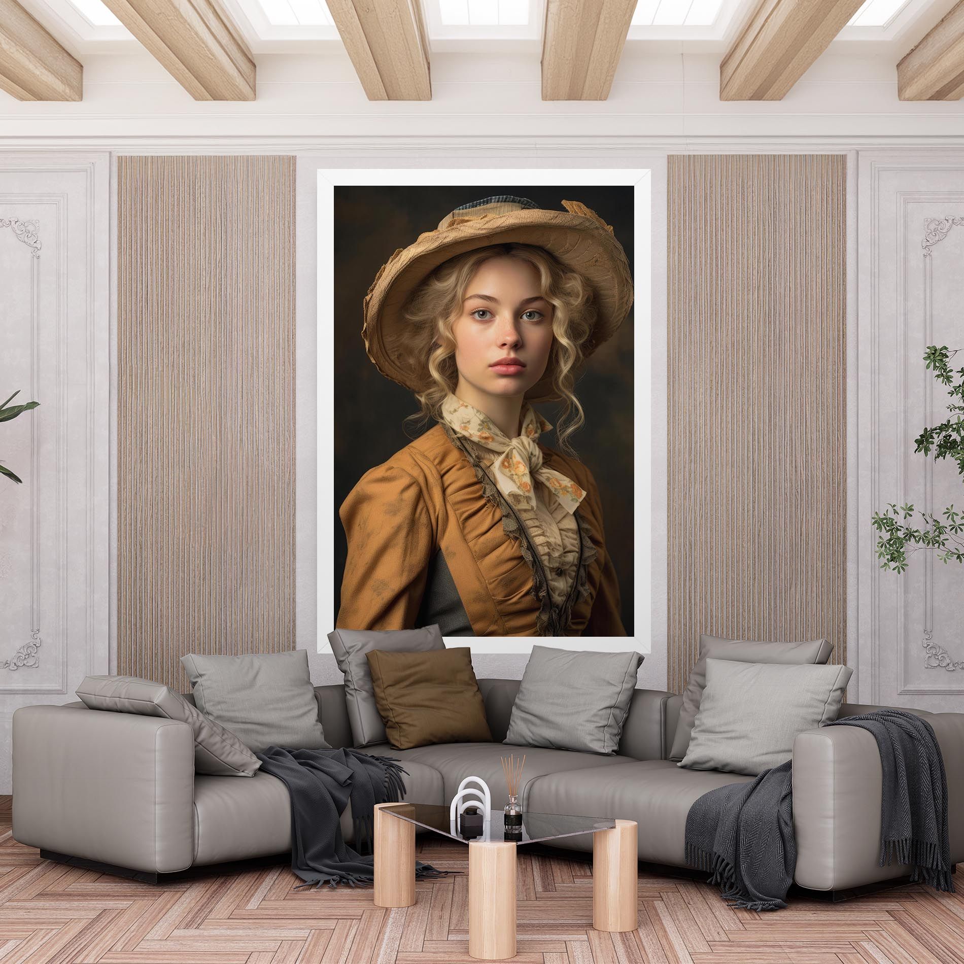 Pretty Vintage Blonde mockup 6