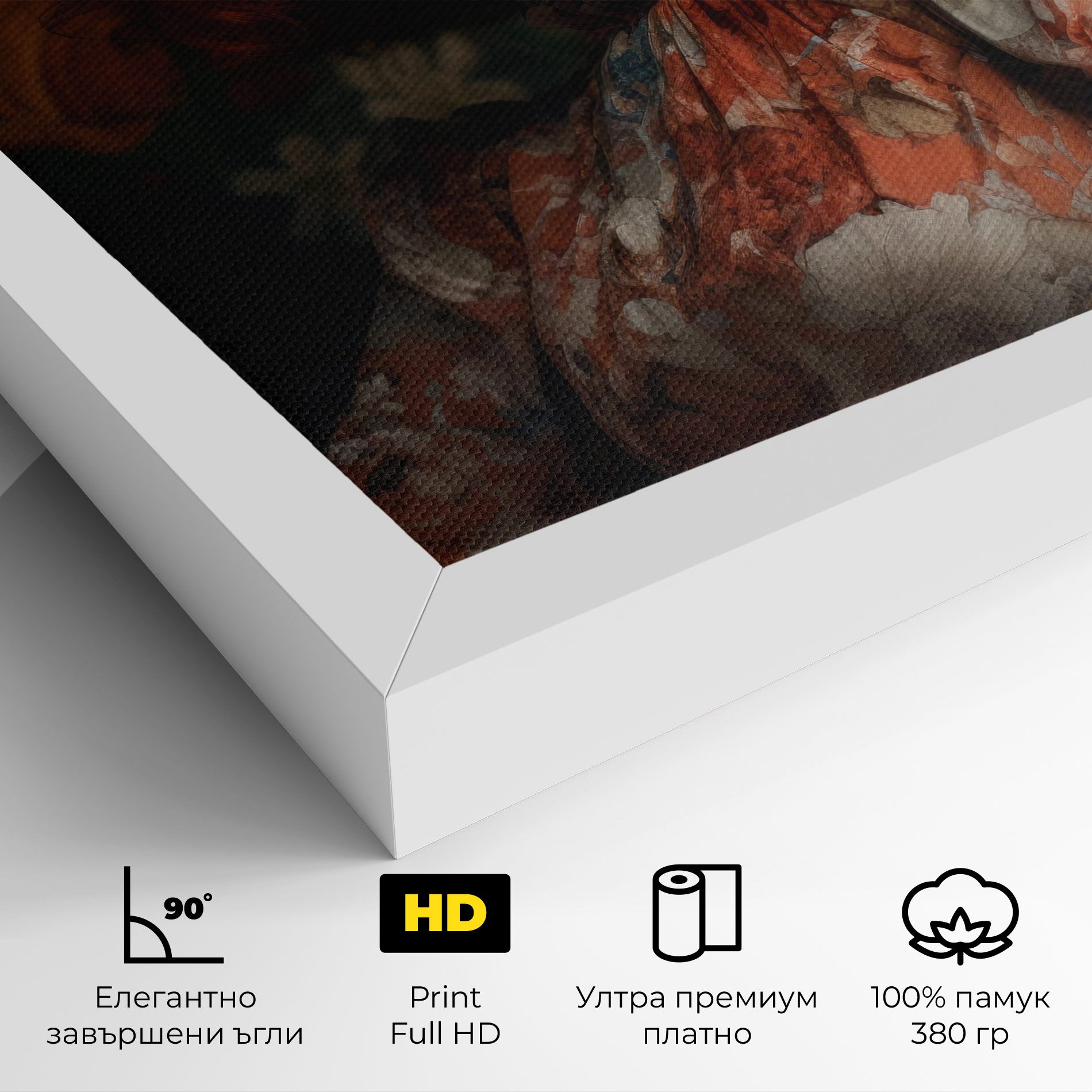 Red Vintage Hair mockup 4